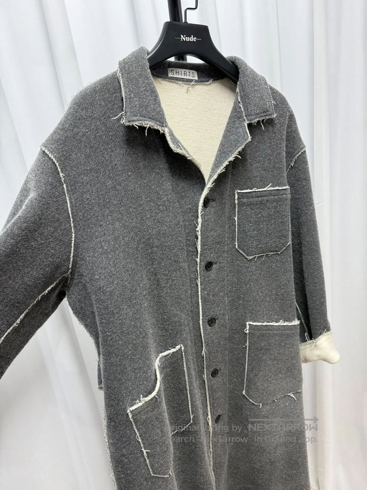 Y's for Men y's for men wool coat with color blocking. Size US L / EU 52-54 / 3 - 8 Thumbnail