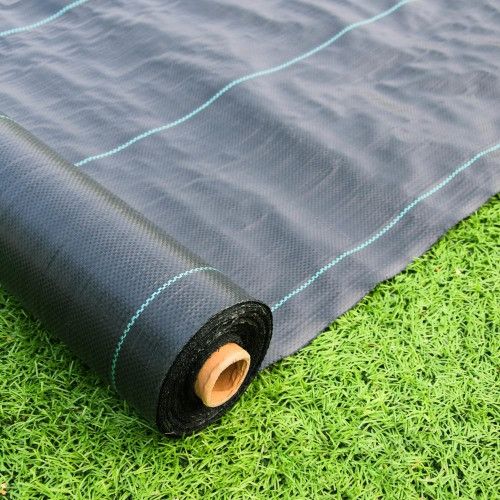 Designer × Homemade 3.5oz Weed Barrier Landscape Fabric 3ft x 300ft, Dual-Layer Size US L / EU 52-54 / 3 - 6 Thumbnail