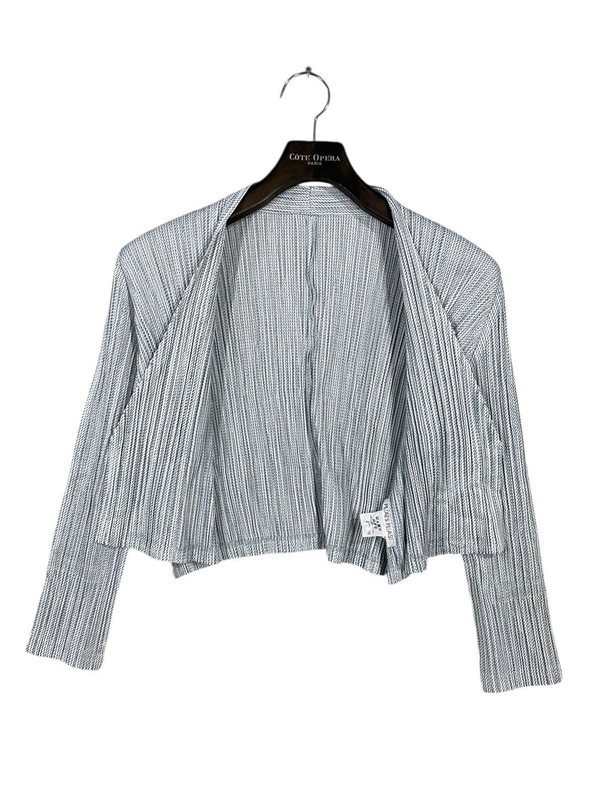 Pleats Please Issey Miyake Vintage pleats please issey miyake cropped cardigan Size M / US 6-8 / IT 42-44 - 5 Thumbnail