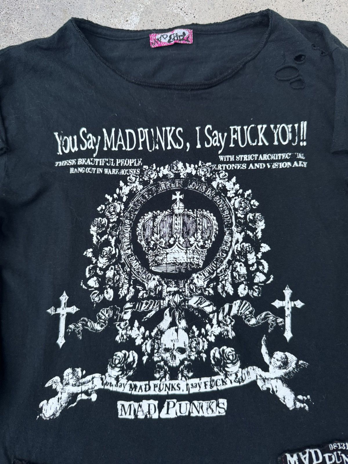 14th Addiction ☠️ Grunge Mad Punk Bondage Cross seditionaries Styled Size M / US 6-8 / IT 42-44 - 6 Thumbnail