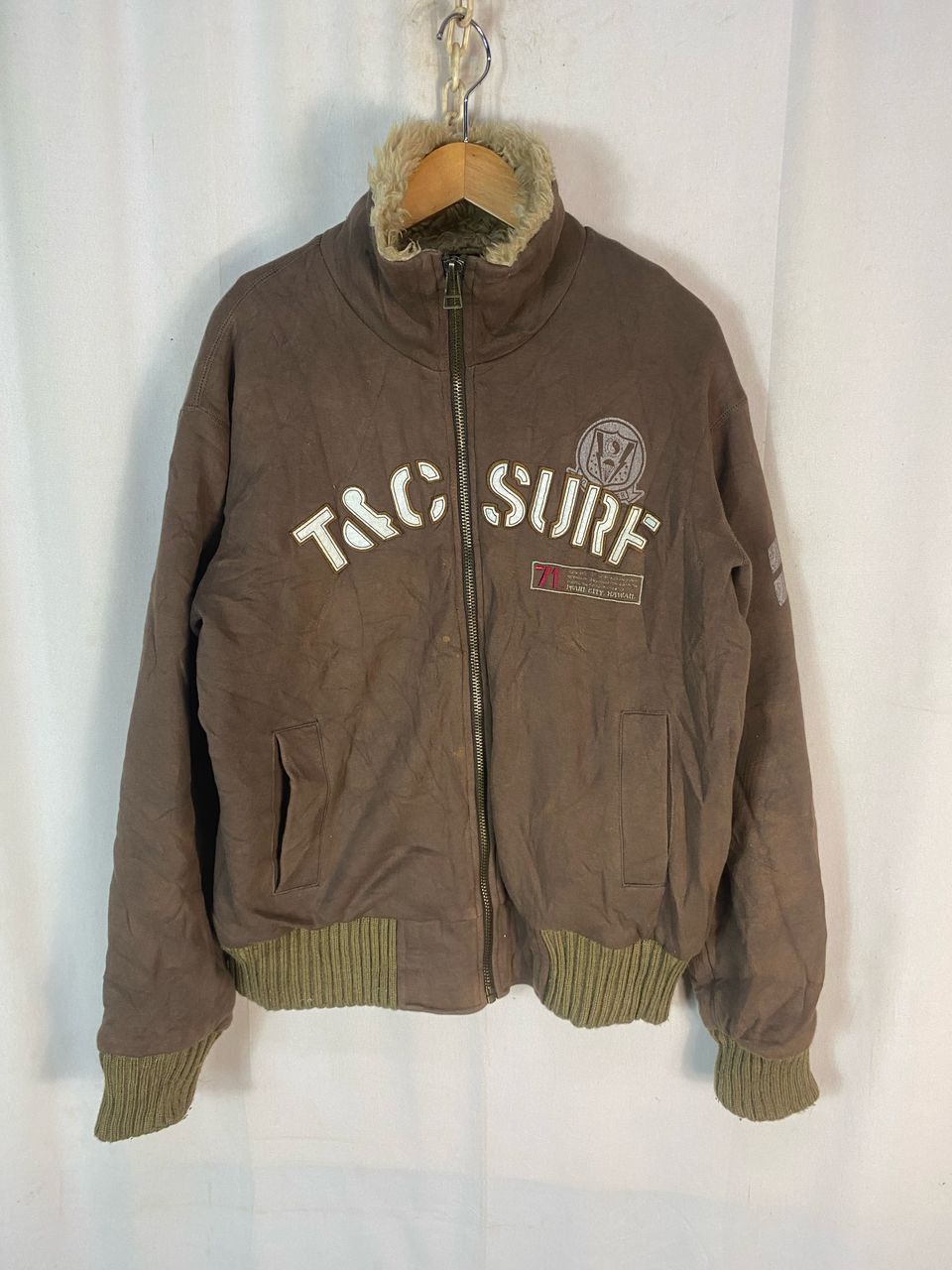 Other T&C surf spellout zipper jacket Size US M / EU 48-50 / 2 - 1 Thumbnail