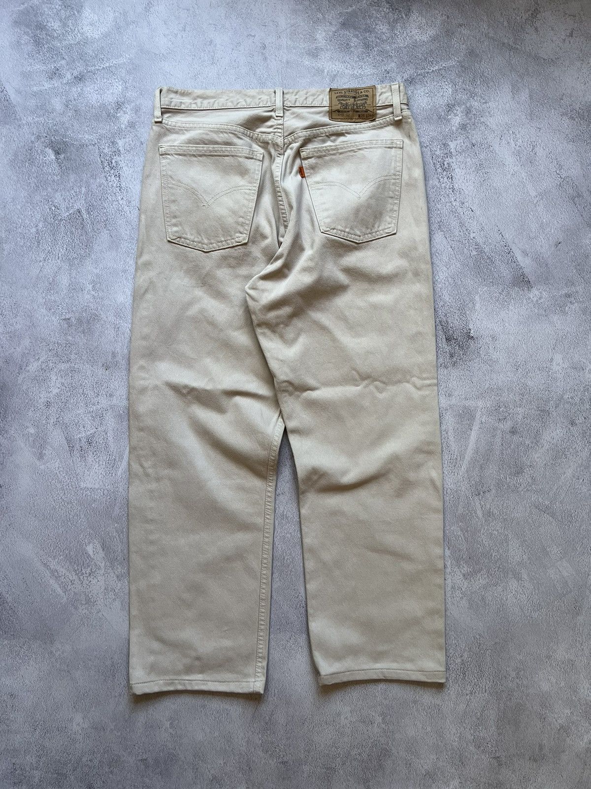 Levi's × Levi's Vintage Clothing × Vintage Vintage 90s Levis 615 Orange Tab Mens Loose Fit Denim Jeans Size US 32 / EU 48 - 2 Thumbnail
