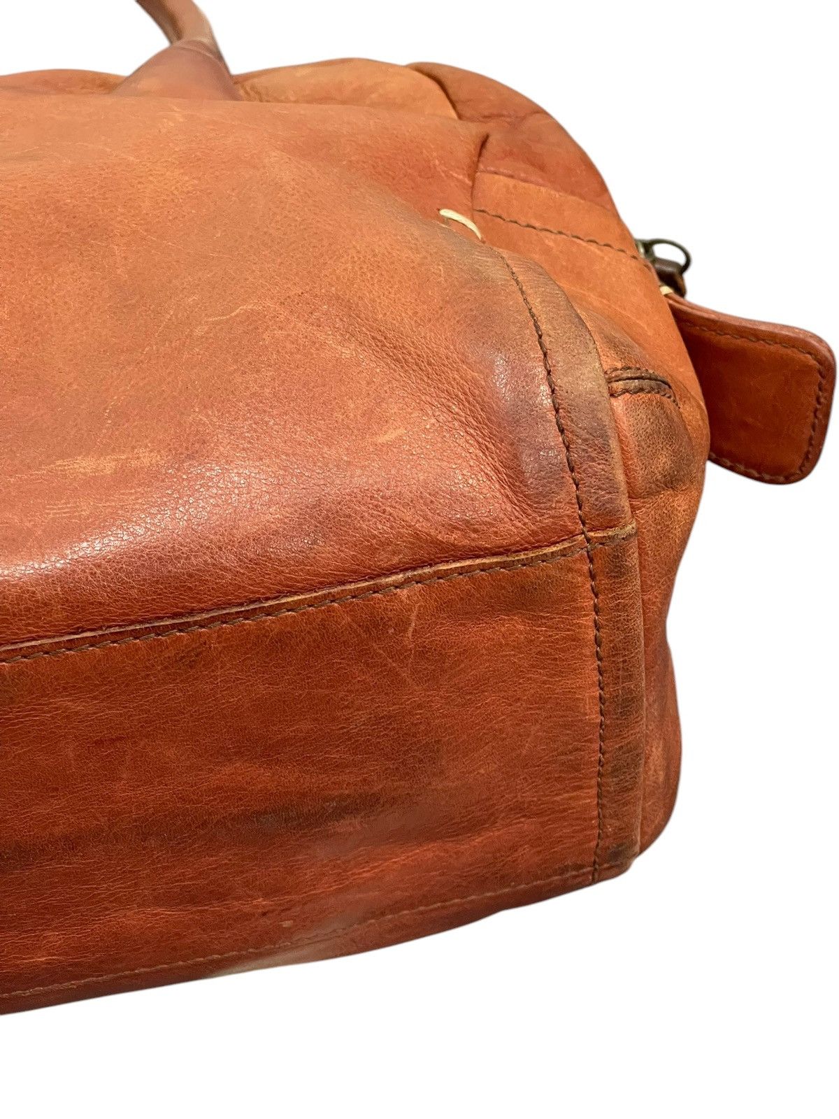 Genuine Leather Full Leather Genten Japan Tote Shoulder Bag 1🟩9 Size ONE SIZE - 10 Thumbnail
