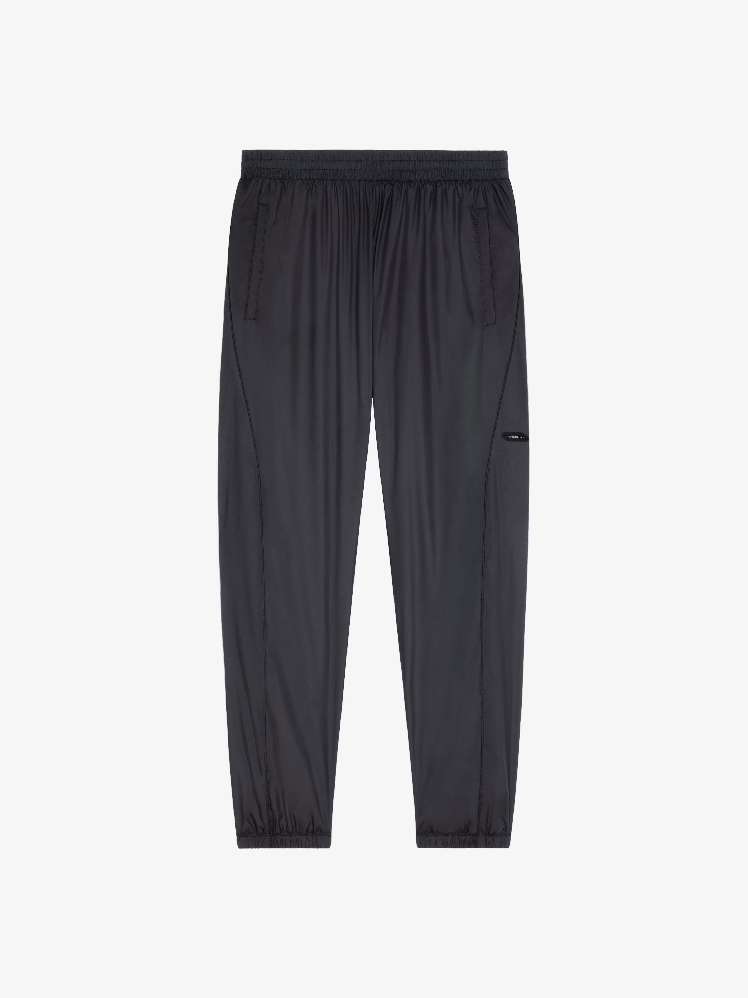 パンツ GIVENCHY PANTS (BW511N100H 001) Givenchy Khaki 4G Logo Nylon Track Pants – Zoo Fashions