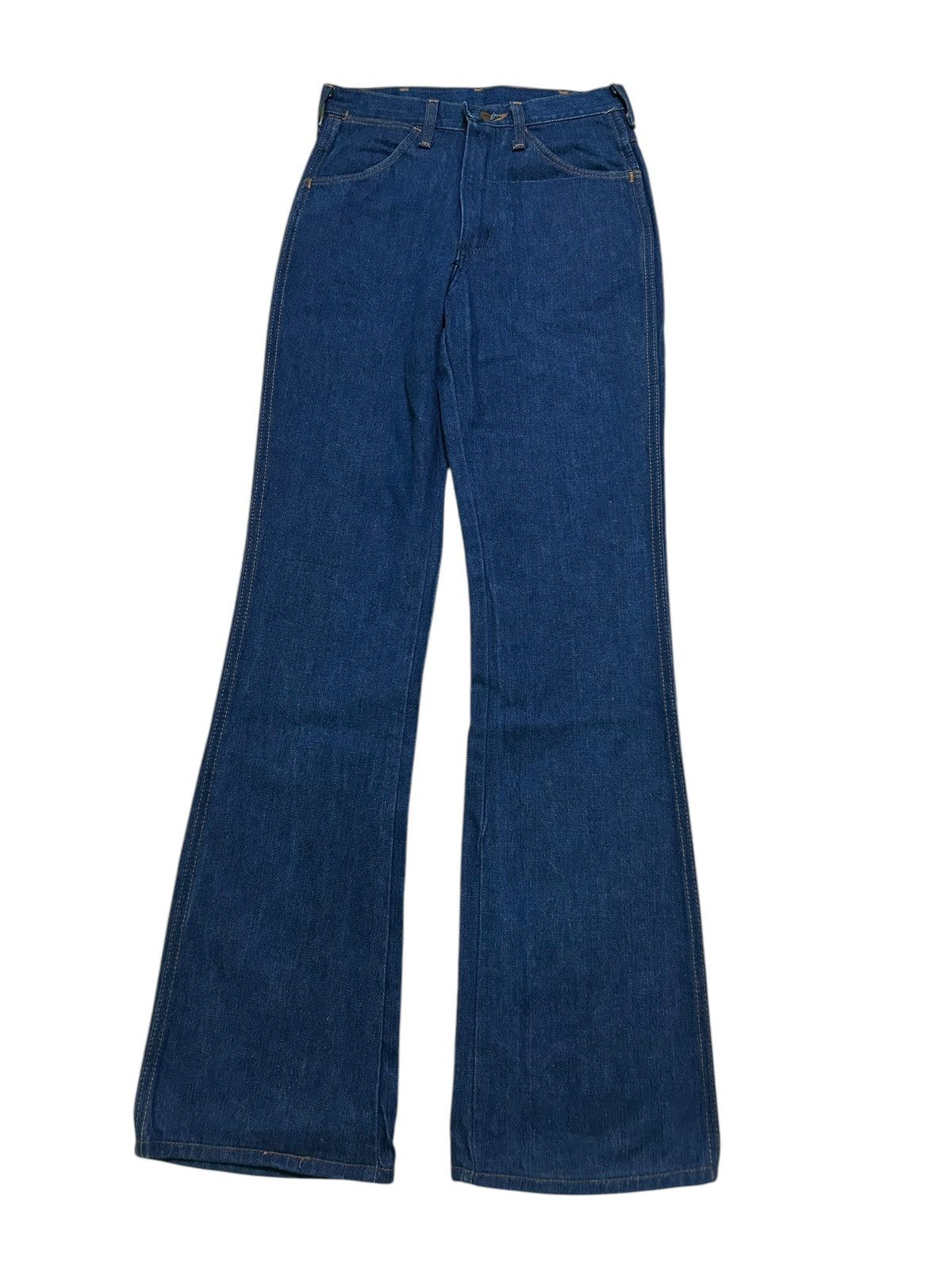 Japanese Brand × Kapital × Vintage Flare Wrangler Vintage Made Usa Denim Jeans Size US 26 / EU 42 - 4 Thumbnail