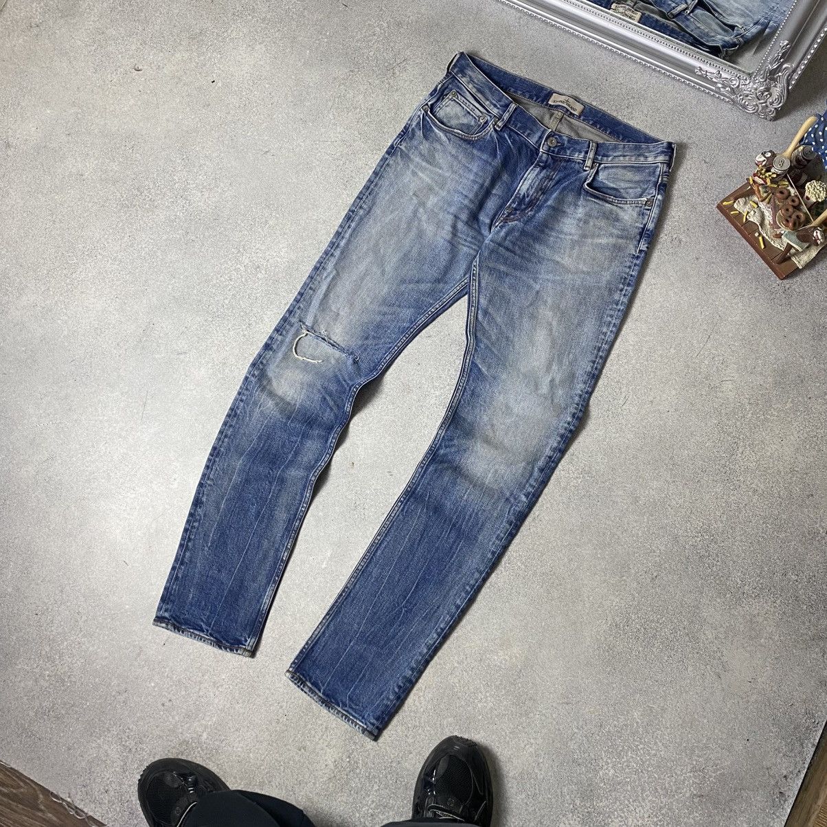 Stone Island Vintage Stone Island Jeans Patch Pocket Straight Fit Casual Size US 32 / EU 48 - 7 Thumbnail