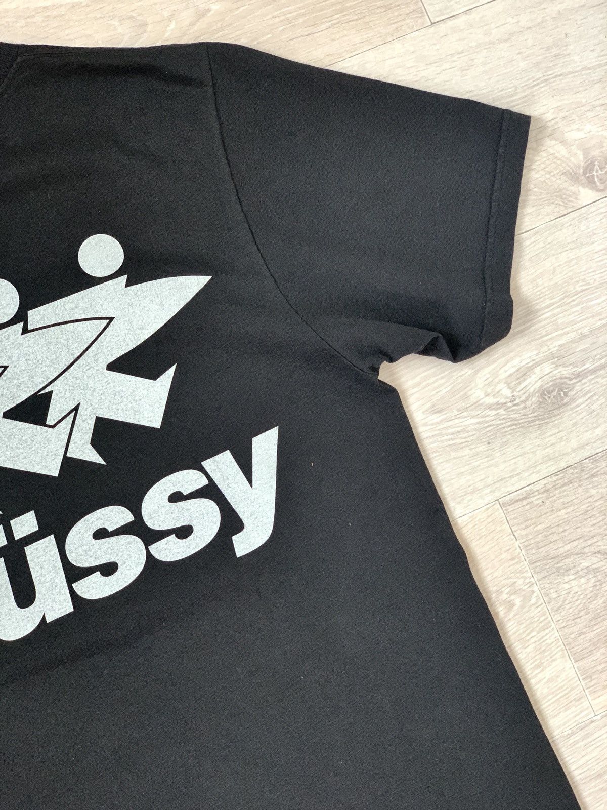 Stussy Stussy Surfwalk Tee Black - Size S Size US S / EU 44-46 / 1 - 7 Thumbnail
