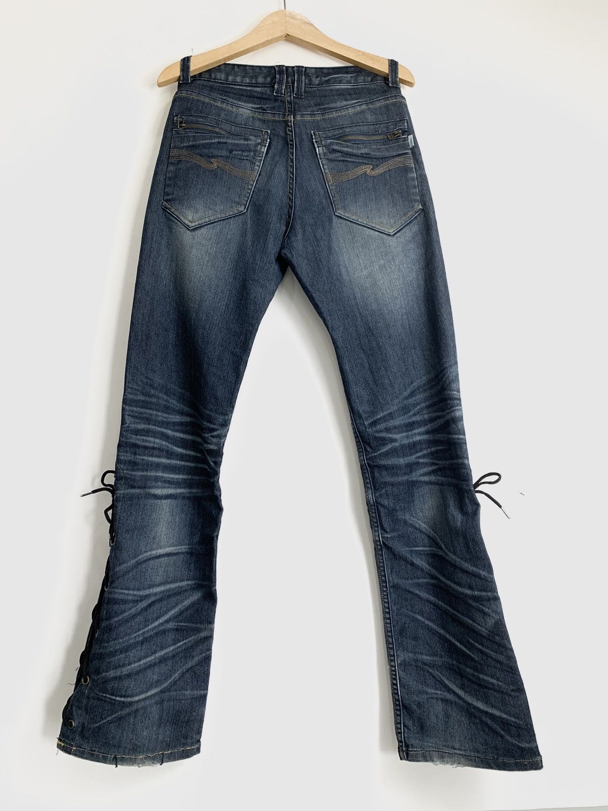 If Six Was Nine lace up gaudi homme mudwash pant ifsixwasnine vkei style Size US 31 - 2 Thumbnail