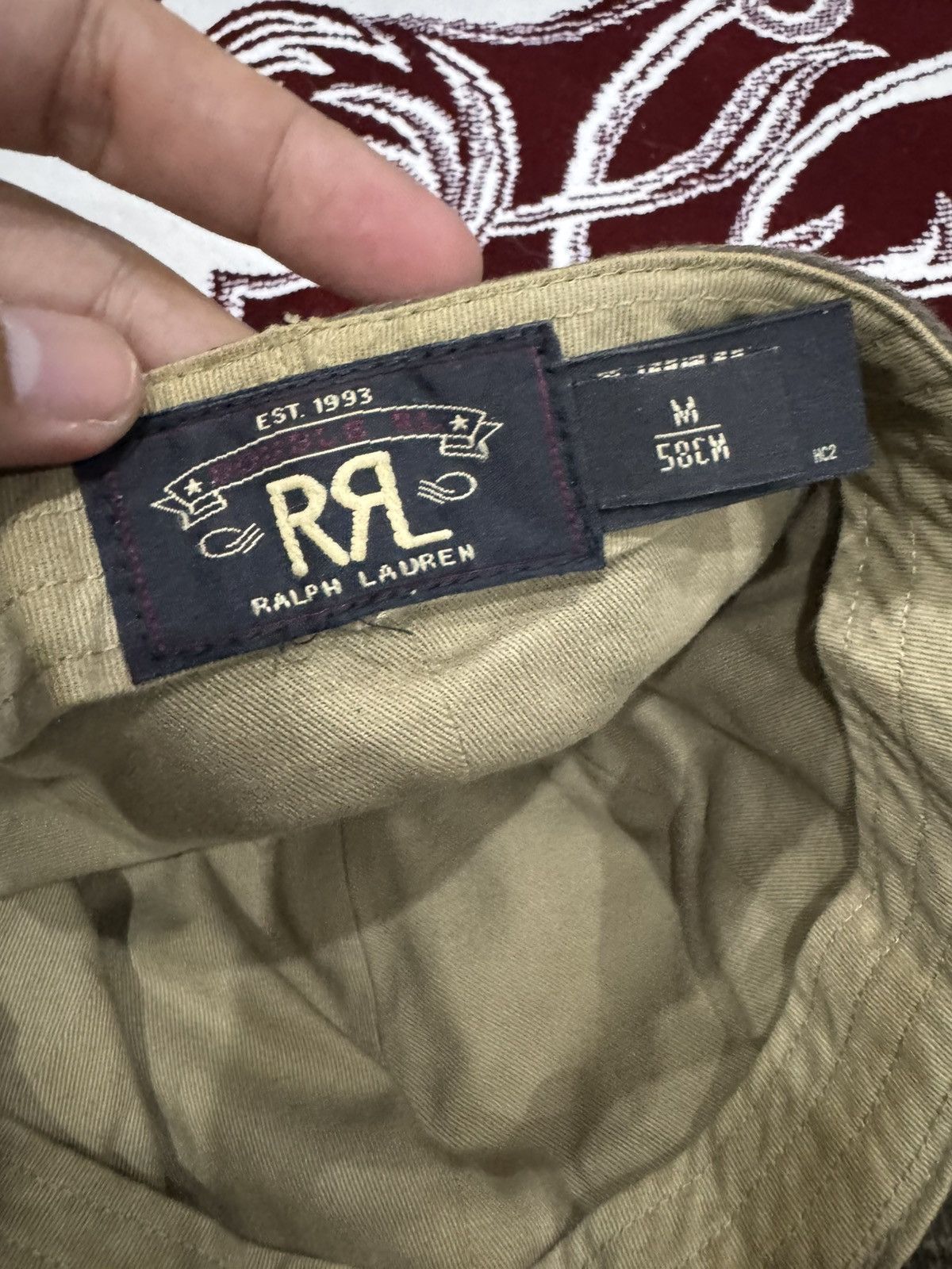 RRL Ralph Lauren RRL RALPH LAUREN VELVET CAP HAT Size ONE SIZE - 7 Thumbnail
