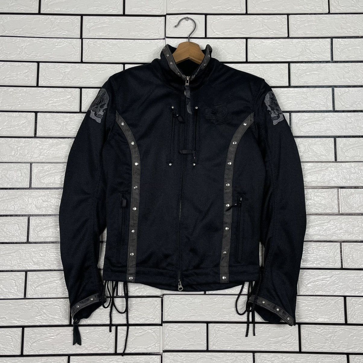 Japanese Brand Inazuma Girls Air Fish Motorcycle Riding Mesh Jacket Size S / US 4 / IT 40 - 1 Thumbnail