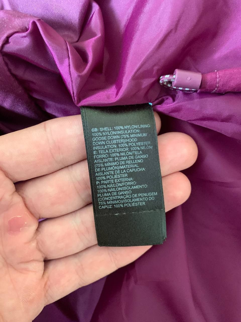 The North Face The North Face 550 Fill Down womens Jacket in purple Size M Size M / US 6-8 / IT 42-44 - 9 Thumbnail