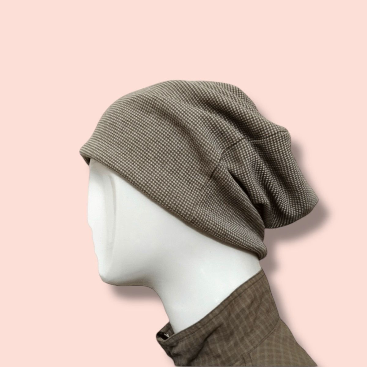 Japanese Brand VINTAGE DOUBLE LAYER OVERSIZED REVERSIBLE BEANIE Size ONE SIZE - 1 Thumbnail