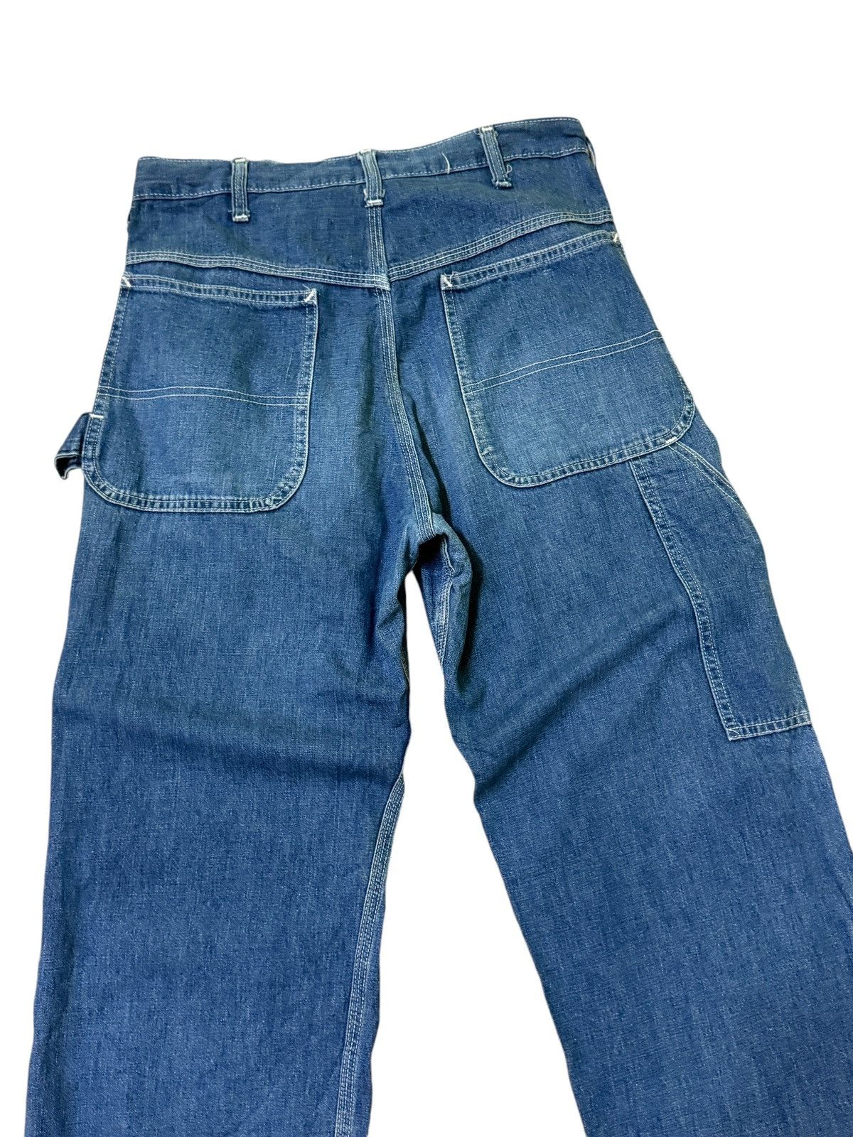 Vintage Vintage 90s Pointer Carpenter Jeans Baggy Talon Zipper Jeans Size US 28 / EU 44 - 10 Thumbnail