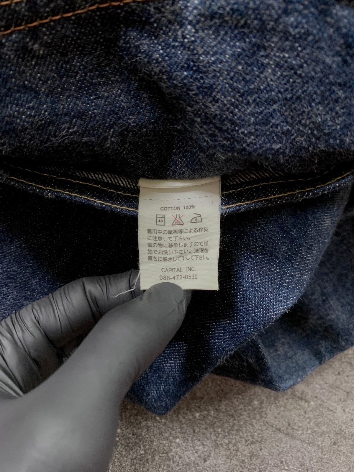 Kapital FREE TAX! Kapital Japan Selvedge Denim Jeans Size US 30 / EU 46 - 12 Thumbnail