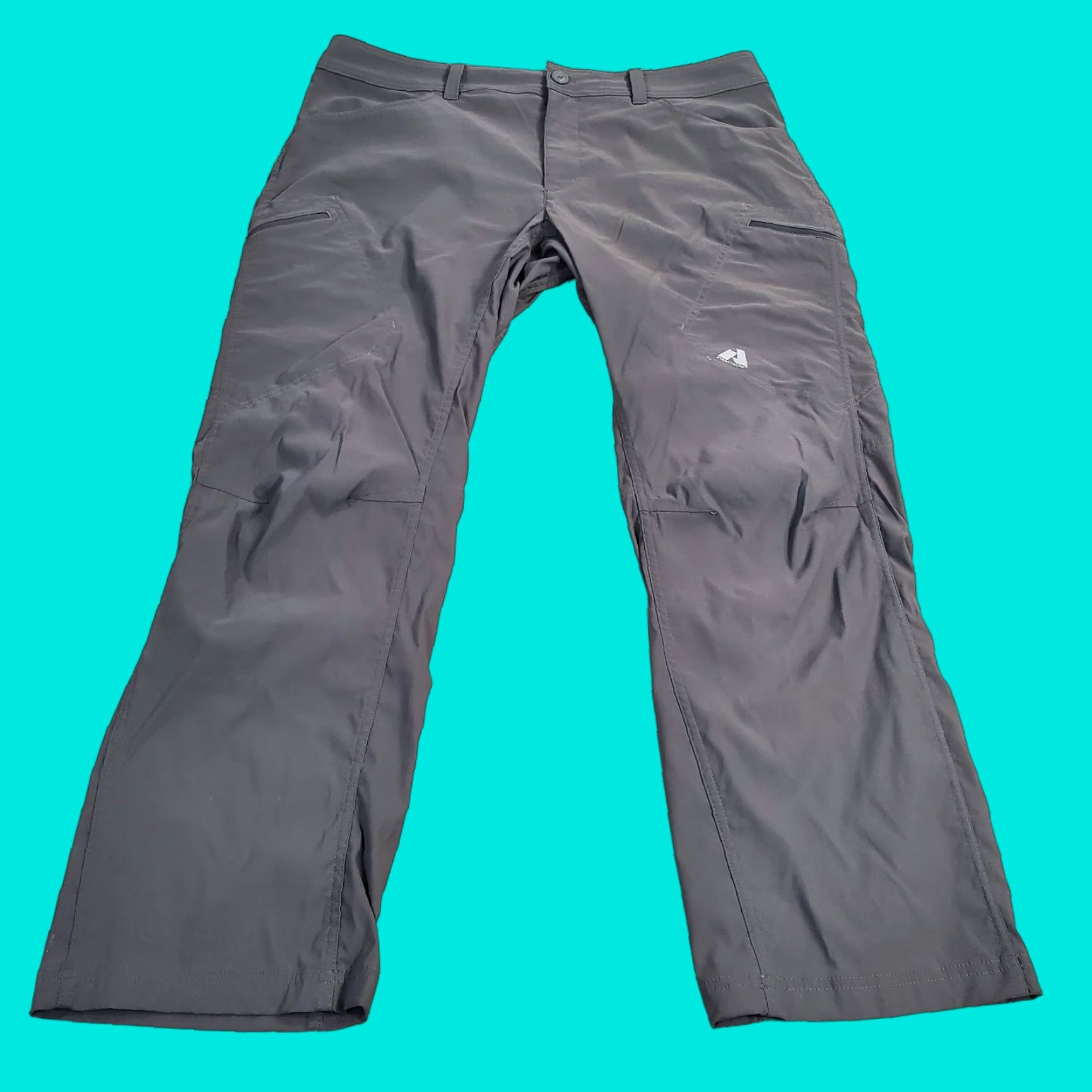 Eddie Bauer Eddie Bauer First Ascent Pants Mens 38x30 Gray Cargo Outdoors Hiking Stretch Size US 38 / EU 54 - 1 Thumbnail