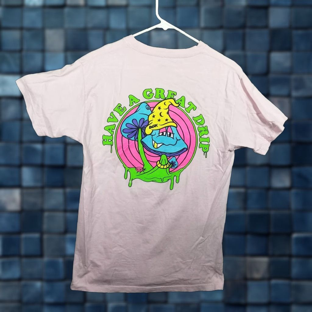 DGK DGK Shirt Mens M Pink Have A Great Drip Graphic Skate Streetwear Tee Size US M / EU 48-50 / 2 - 1 Thumbnail