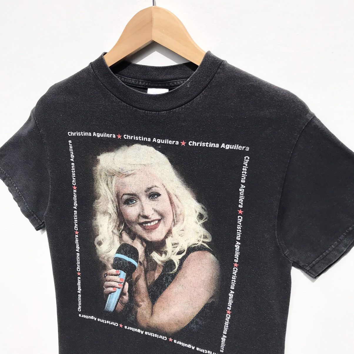 Band Tees Vintage Christina Aguilera Tour 2007 Tee Sun Faded Size US S / EU 44-46 / 1 - 5 Thumbnail