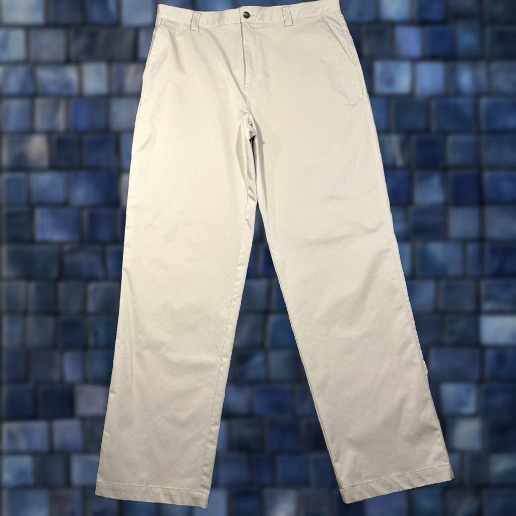 Adidas Adidas Climalite Pants Mens 36 Khakis Straight Leg Flat Front Pockets Zip Front / Inseam 33 Beige Brown Crew? Size US 36 / EU 52 - 1 Thumbnail