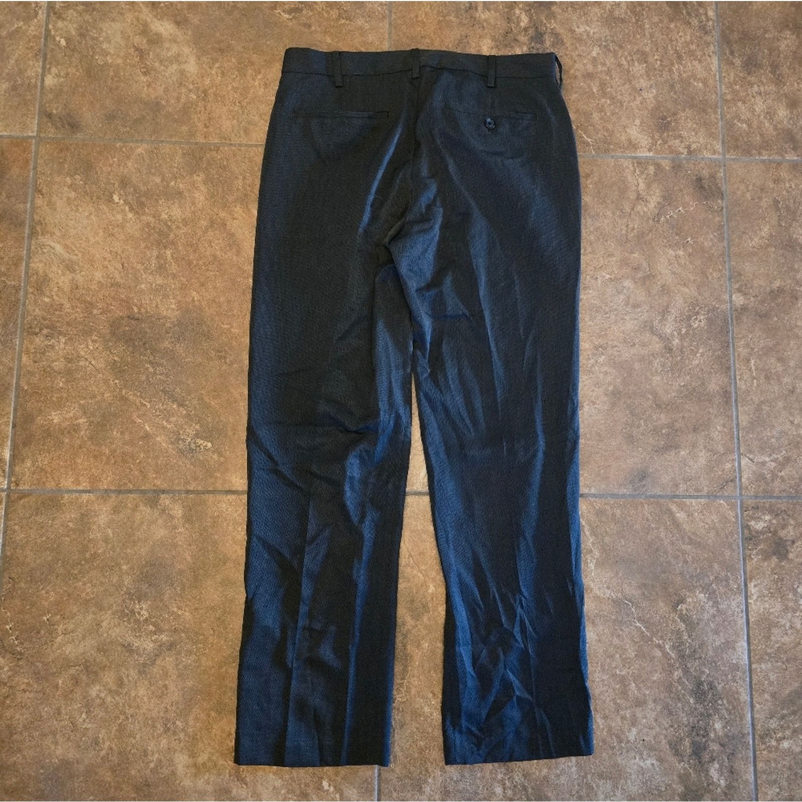 Van Heusen Dark Grey | VAN HEUSEN | Dress Pant Size US 32 / EU 48 - 2 Thumbnail