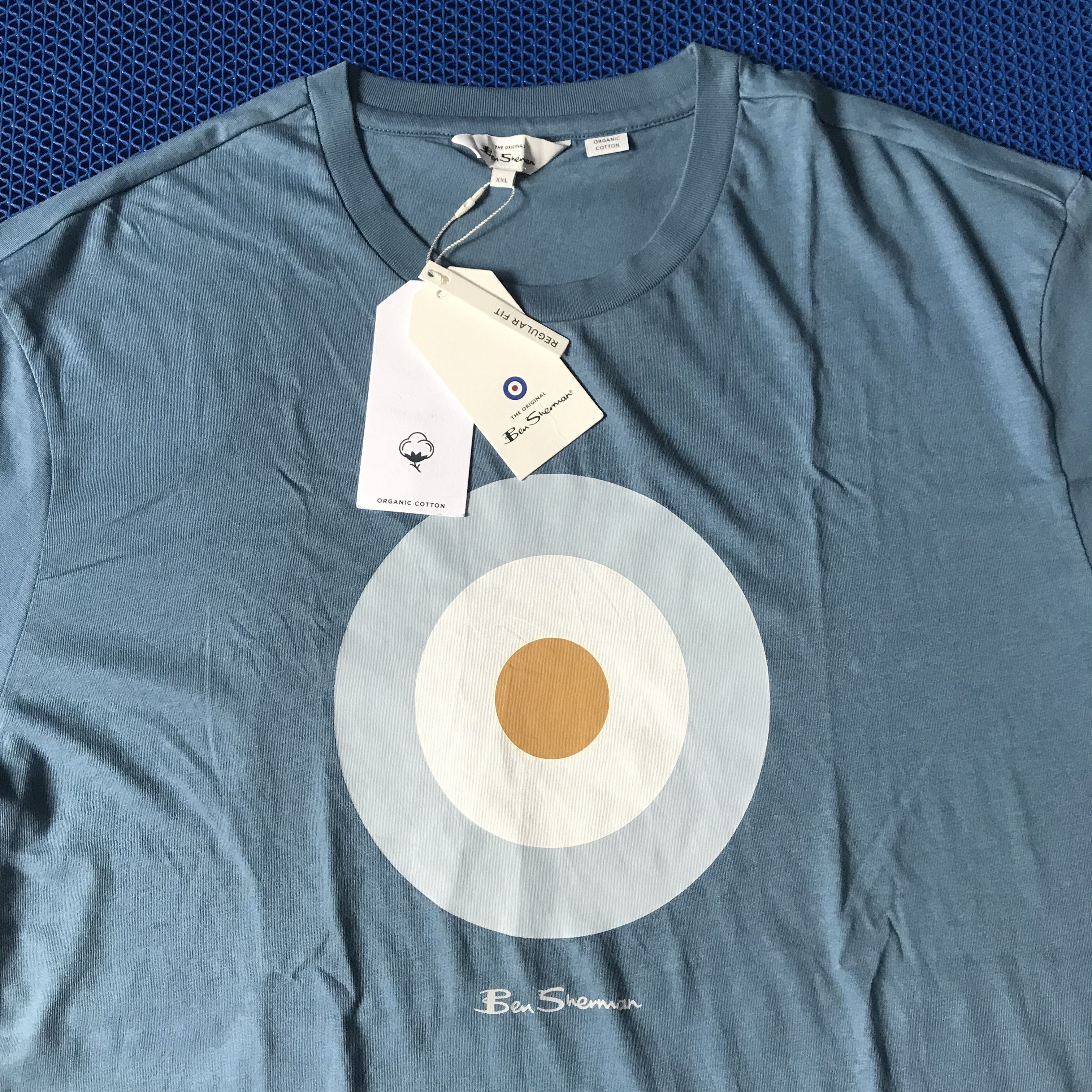 Ben Sherman × Hysteric Glamour Ben Sherman mods Target Blue Shadow T-Shirt new XXL Size US XXL / EU 58 / 5 - 1 Thumbnail