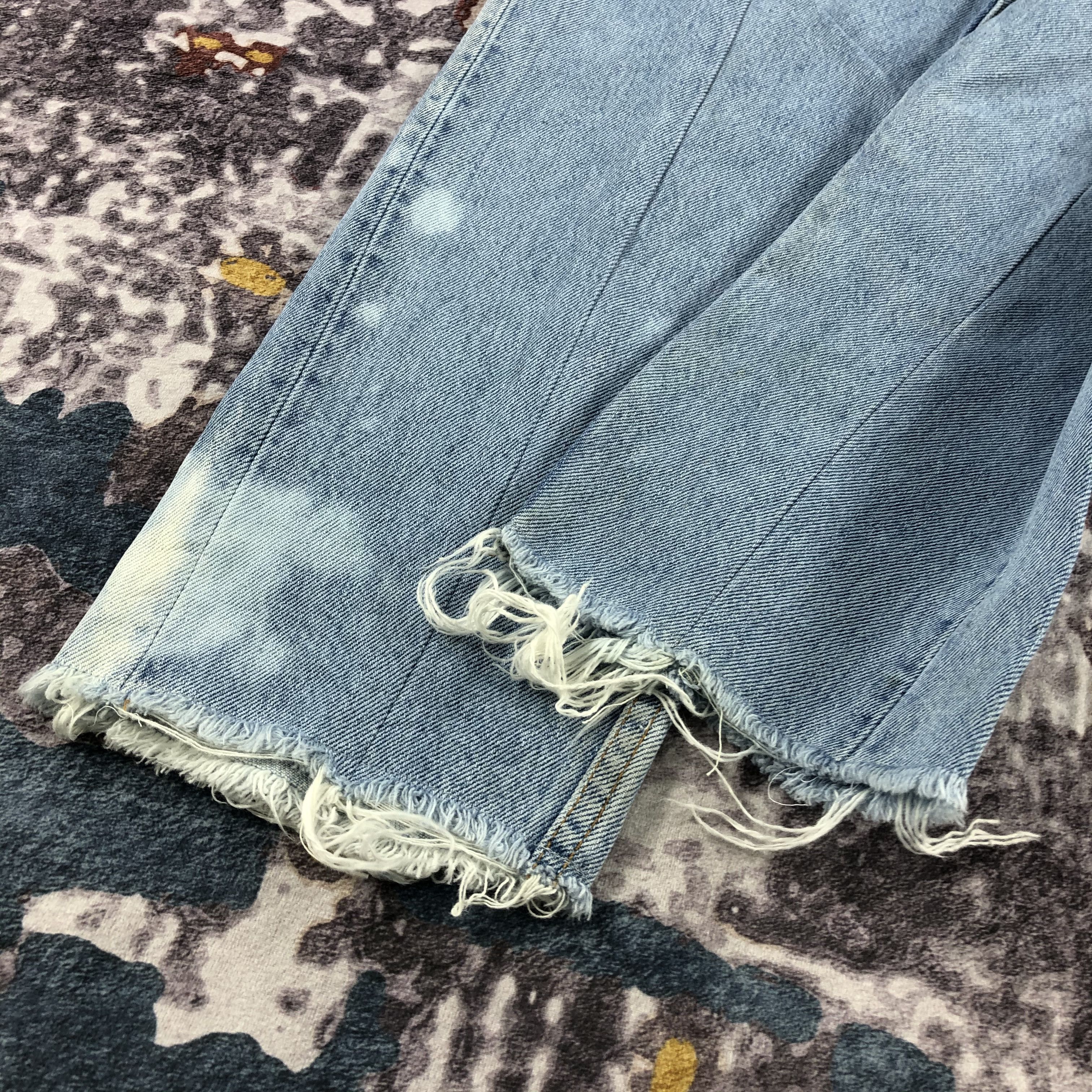 Levi's Vintage 90s Blue Wash Levis 501 Jeans-JM2172 Size US 35 - 4 Thumbnail