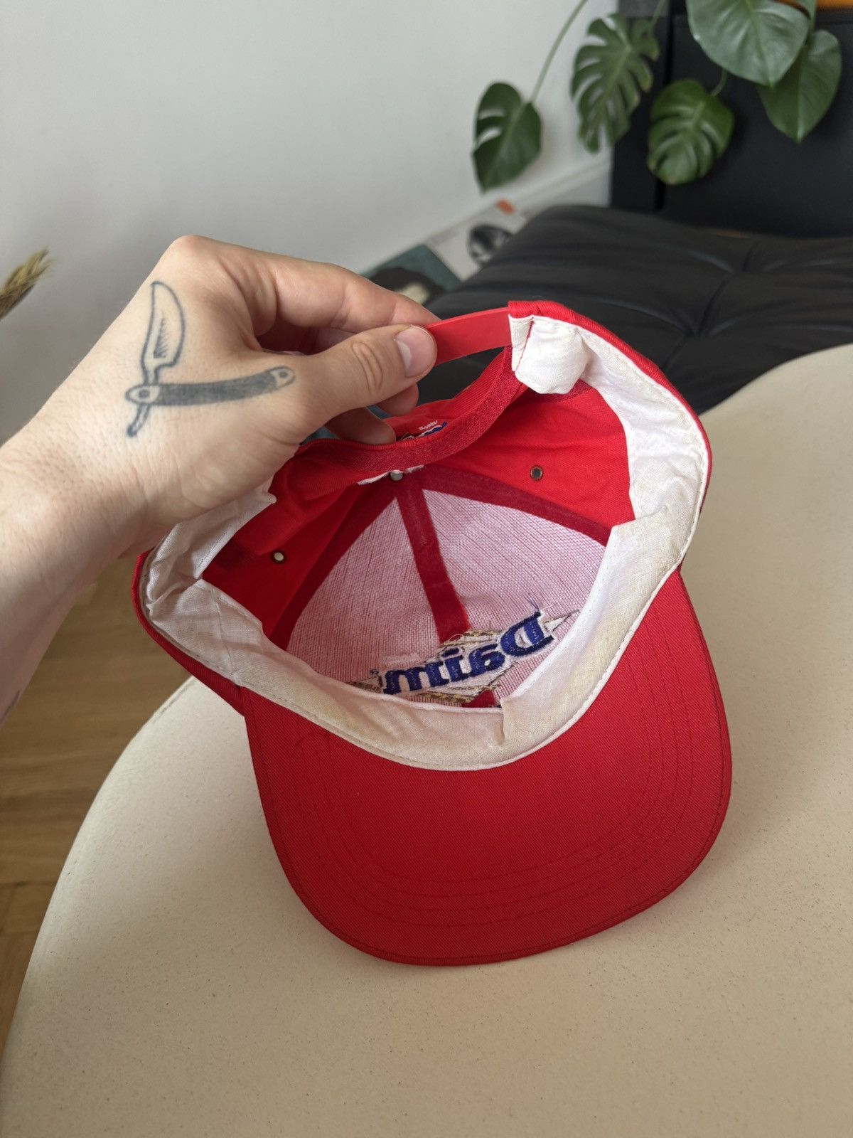 Vintage Daim x Amg Mercedes Vintage 90s One Size Hat Cap Chocolate Size ONE SIZE - 4 Thumbnail