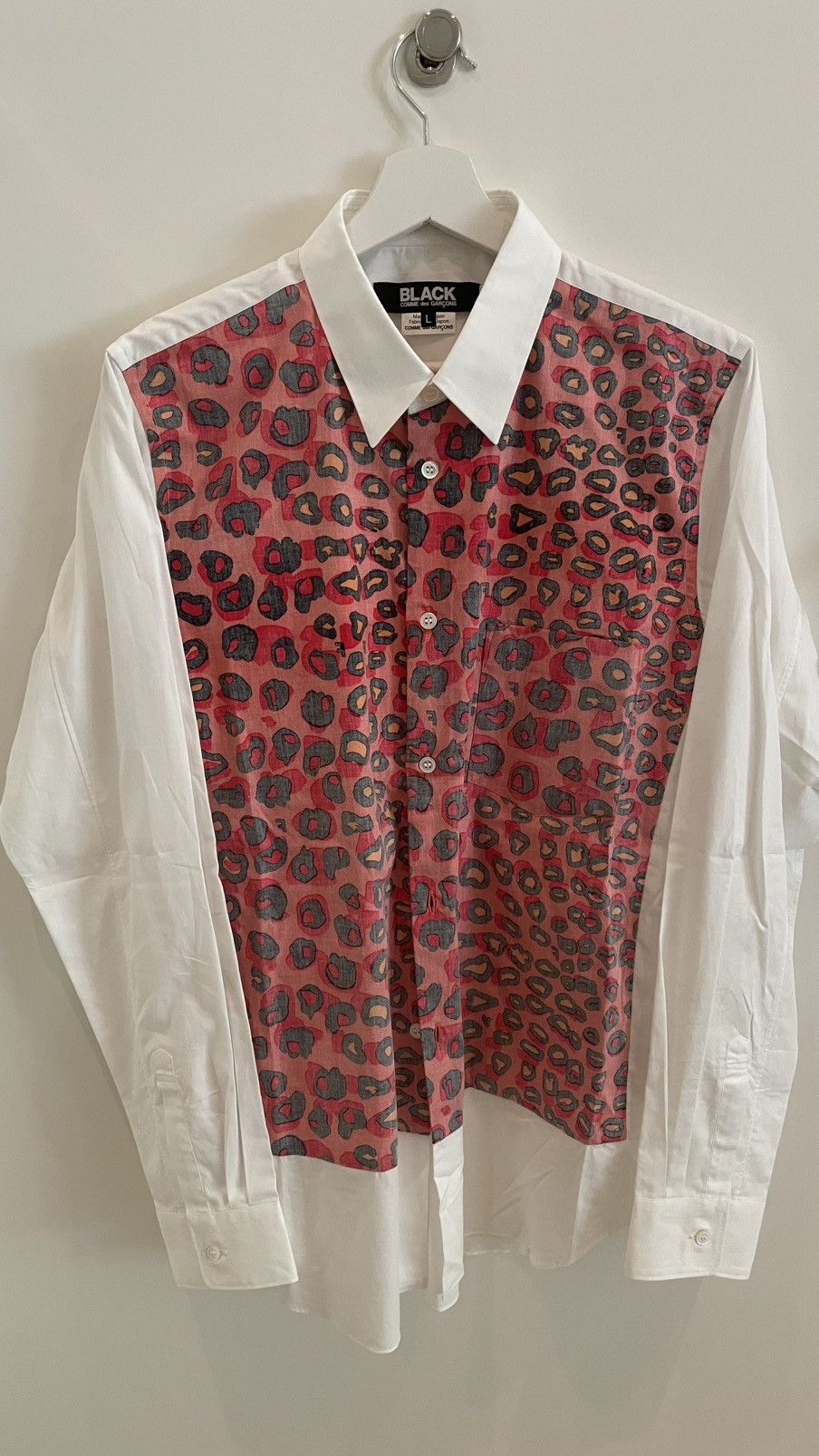Comme des Garcons Black Shirt Camu Print Size US M / EU 48-50 / 2 - 1 Thumbnail