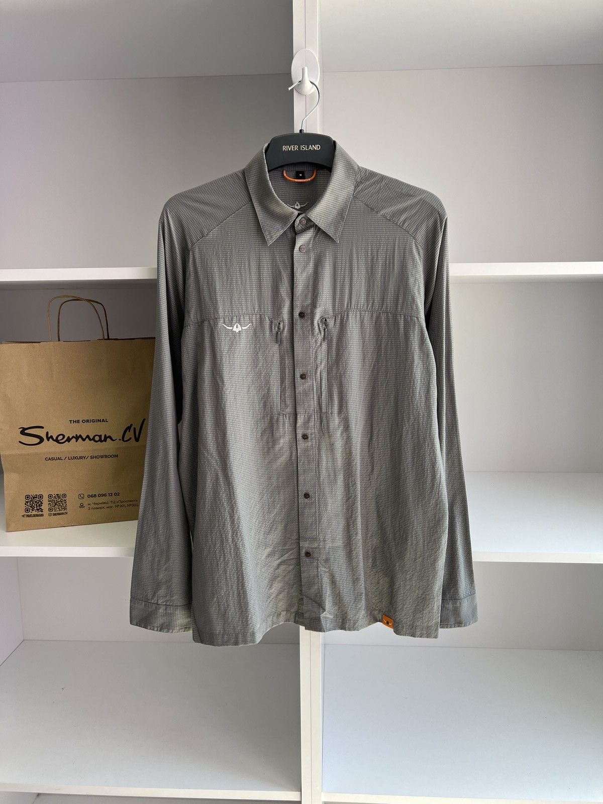 Designer × Vintage Vintage Kaikkialla long sleeve button up shirt Size US M / EU 48-50 / 2 - 2 Thumbnail