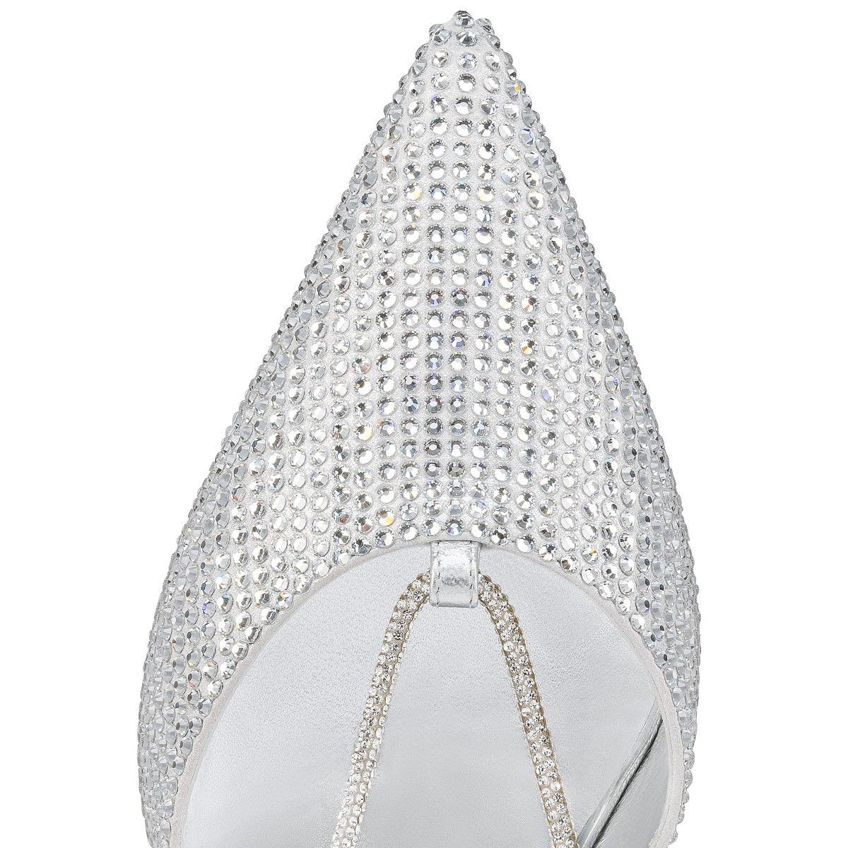 Christian Louboutin o1s1wg110225 Heels in Silver Size US 8 / IT 38 - 5 Thumbnail