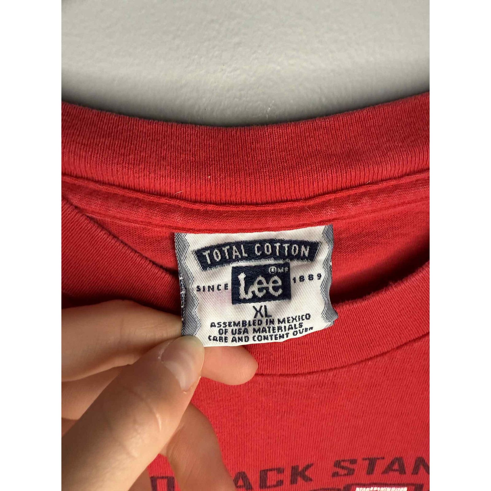 Lee Lee 1998 Detroit Red Wings Stanley Cup Champions Tee Red XL Size US XL / EU 56 / 4 - 4 Thumbnail
