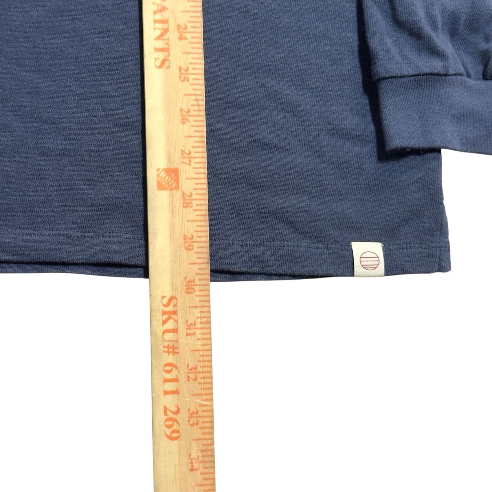 Marine Layer Marine Layer Rugby Shirt Navy Blue Colorblock Long Sleeve Polo L Men Size US L / EU 52-54 / 3 - 5 Thumbnail