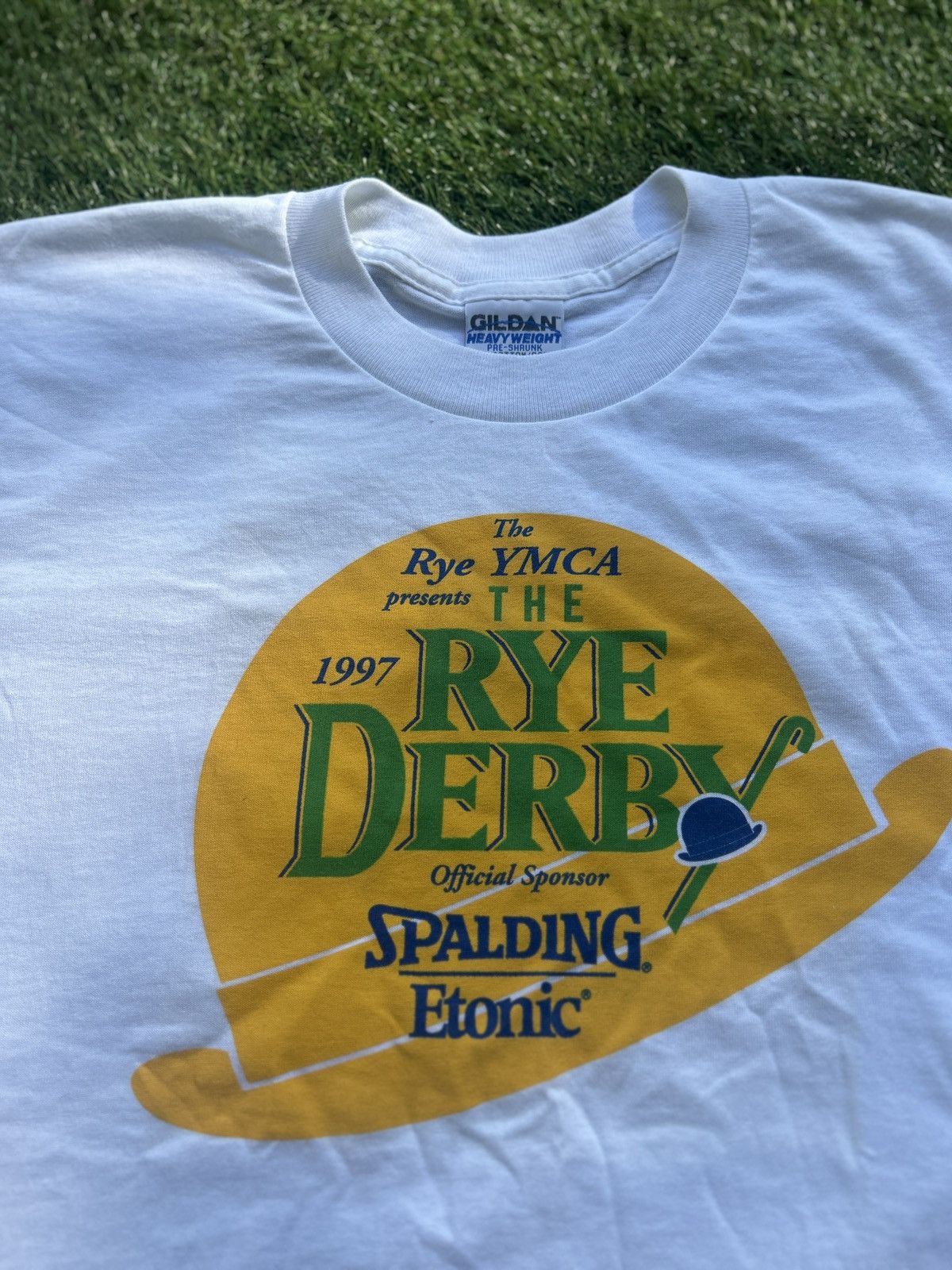 Vintage Vintage 1997 Rye Derby T-Shirt Size US M / EU 48-50 / 2 - 2 Thumbnail