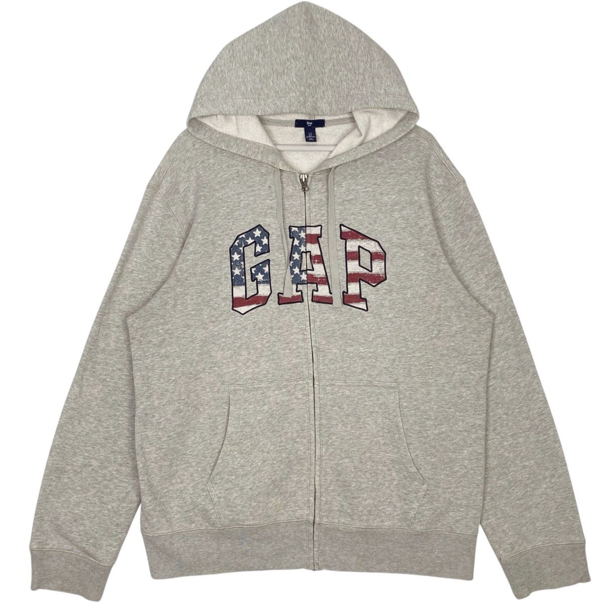 Other Vintage GAP Hoodie Sweater Big Logo Gray Pullover Size L Size US L / EU 52-54 / 3 - 1 Thumbnail