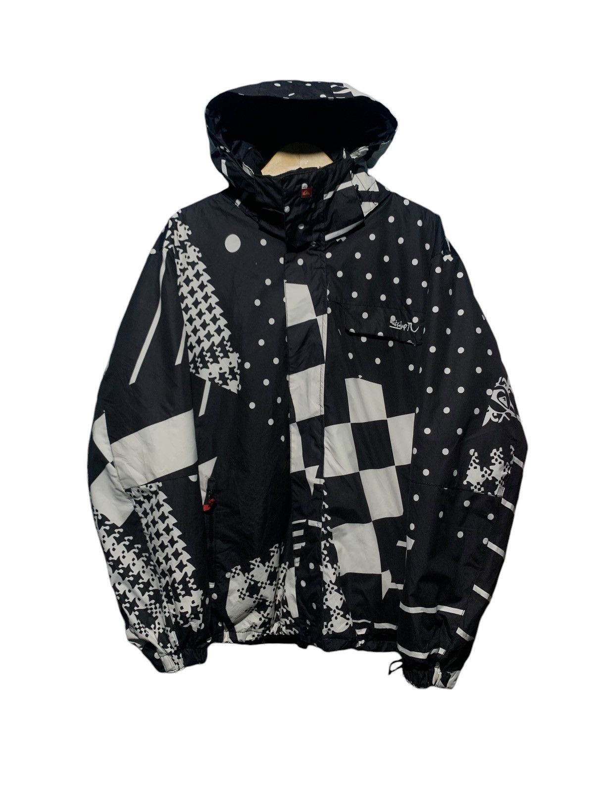 Quicksilver × Quiksilver Quicksilver multiple pattern snow jacket gorpcore style Size US L / EU 52-54 / 3 - 1 Thumbnail