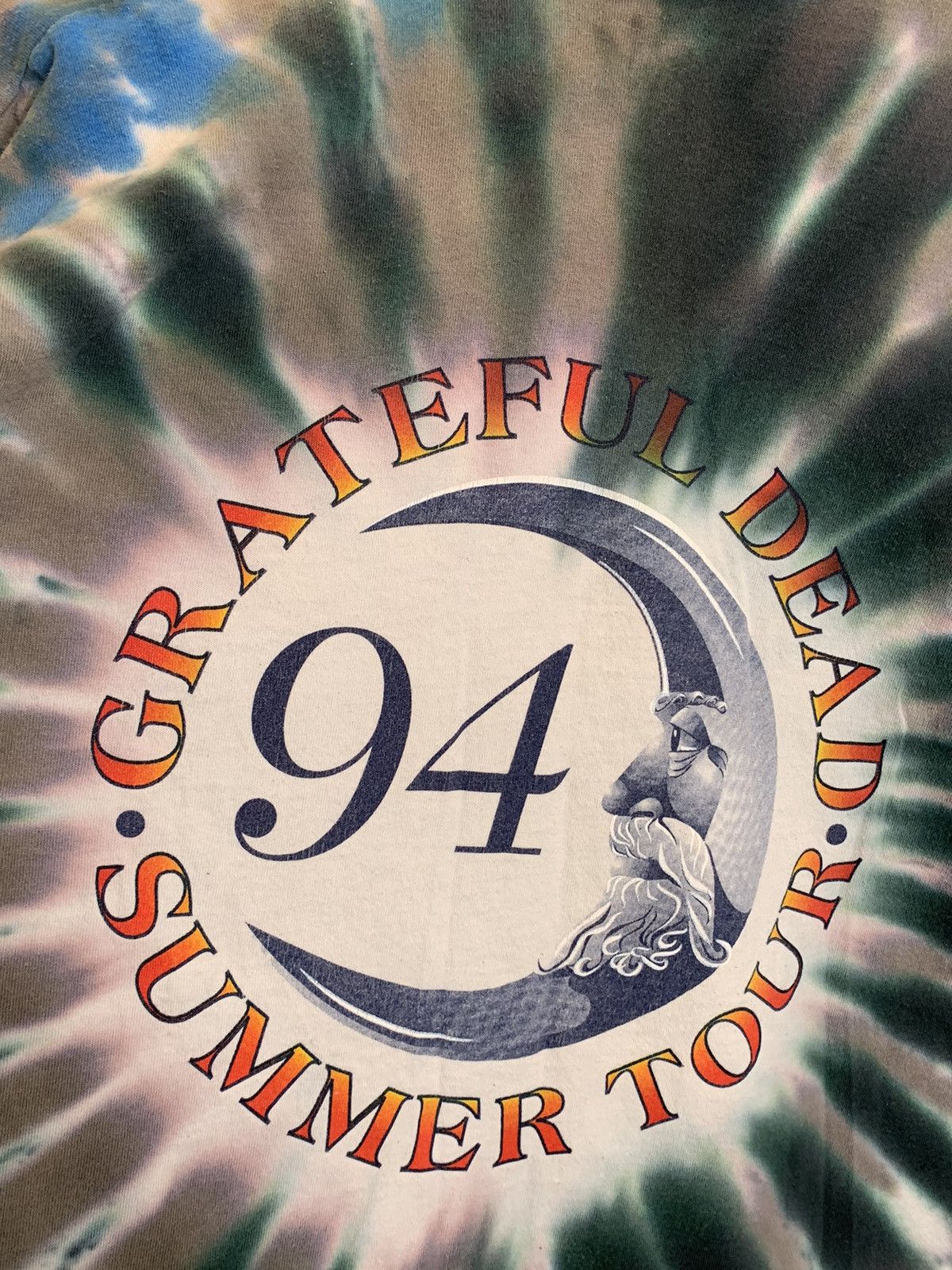 Band Tees × Grateful Dead × Vintage *RARE* Vintage 1994 Grateful Dead Summer Tour Band T-Shirt Size US XL / EU 56 / 4 - 4 Thumbnail