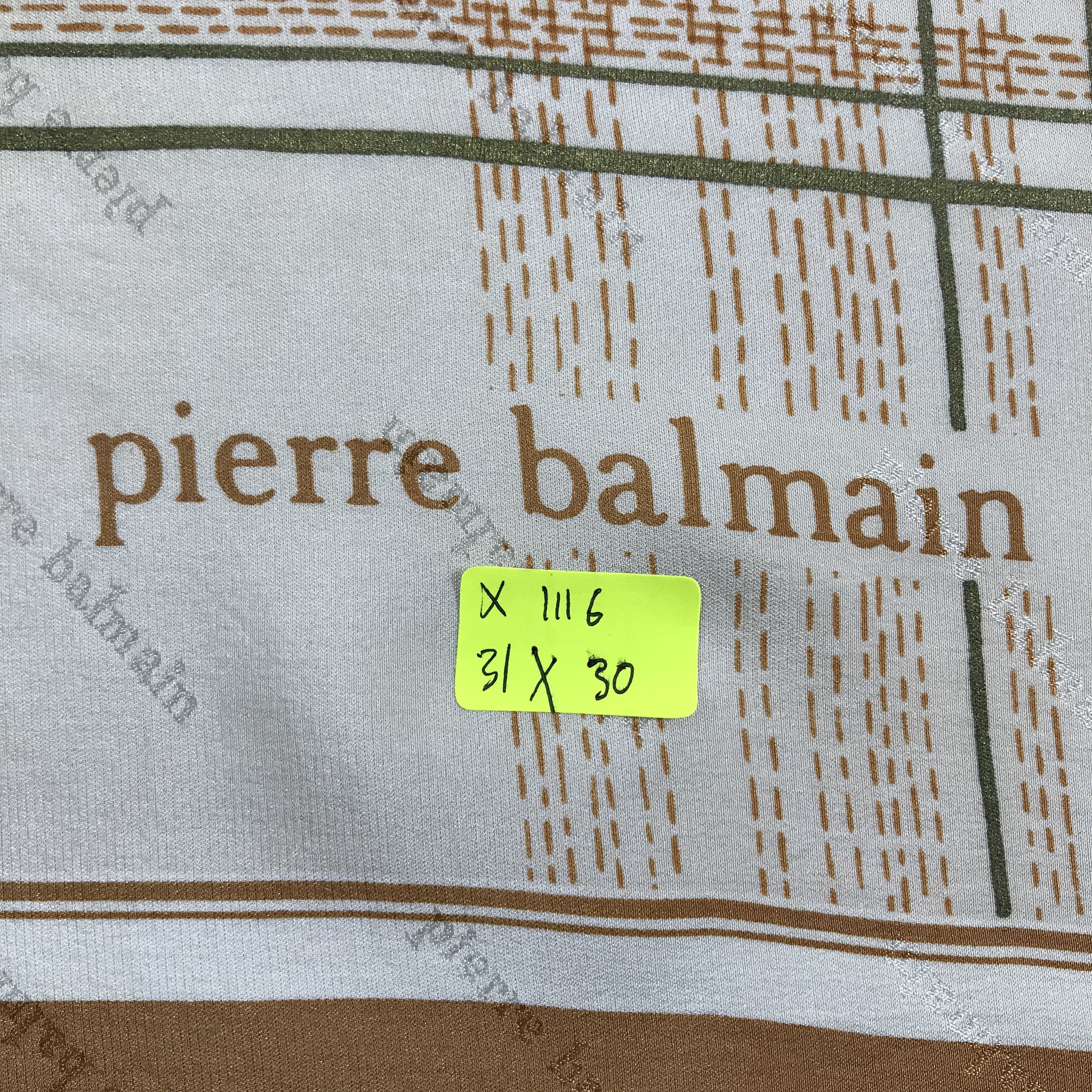 Pierre Balmain Vintage Pierre Balmain Silk Scarf Size ONE SIZE - 5 Thumbnail