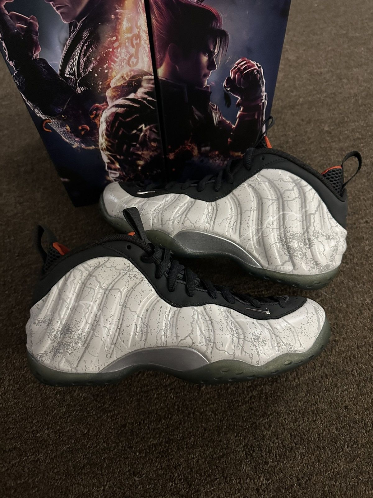 Nike Nike Tekken 8 Air Foamposite One Premium Jin Kazama Size 7 Size US 7 / EU 40 - 3 Thumbnail