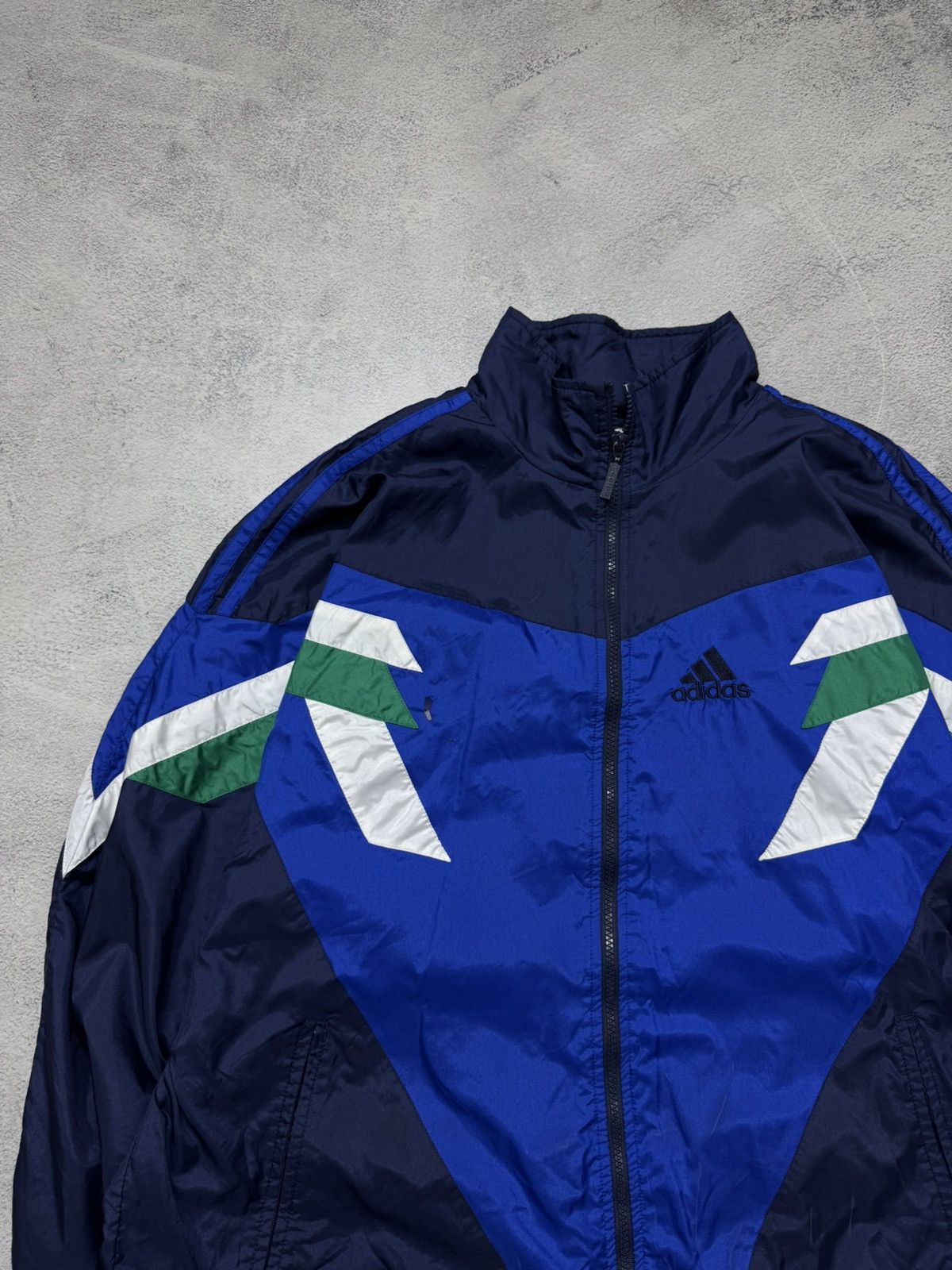 Adidas Vintage Y2k Adidas Nylon Logo Jacket 90’s Size US XL / EU 56 / 4 - 6 Thumbnail