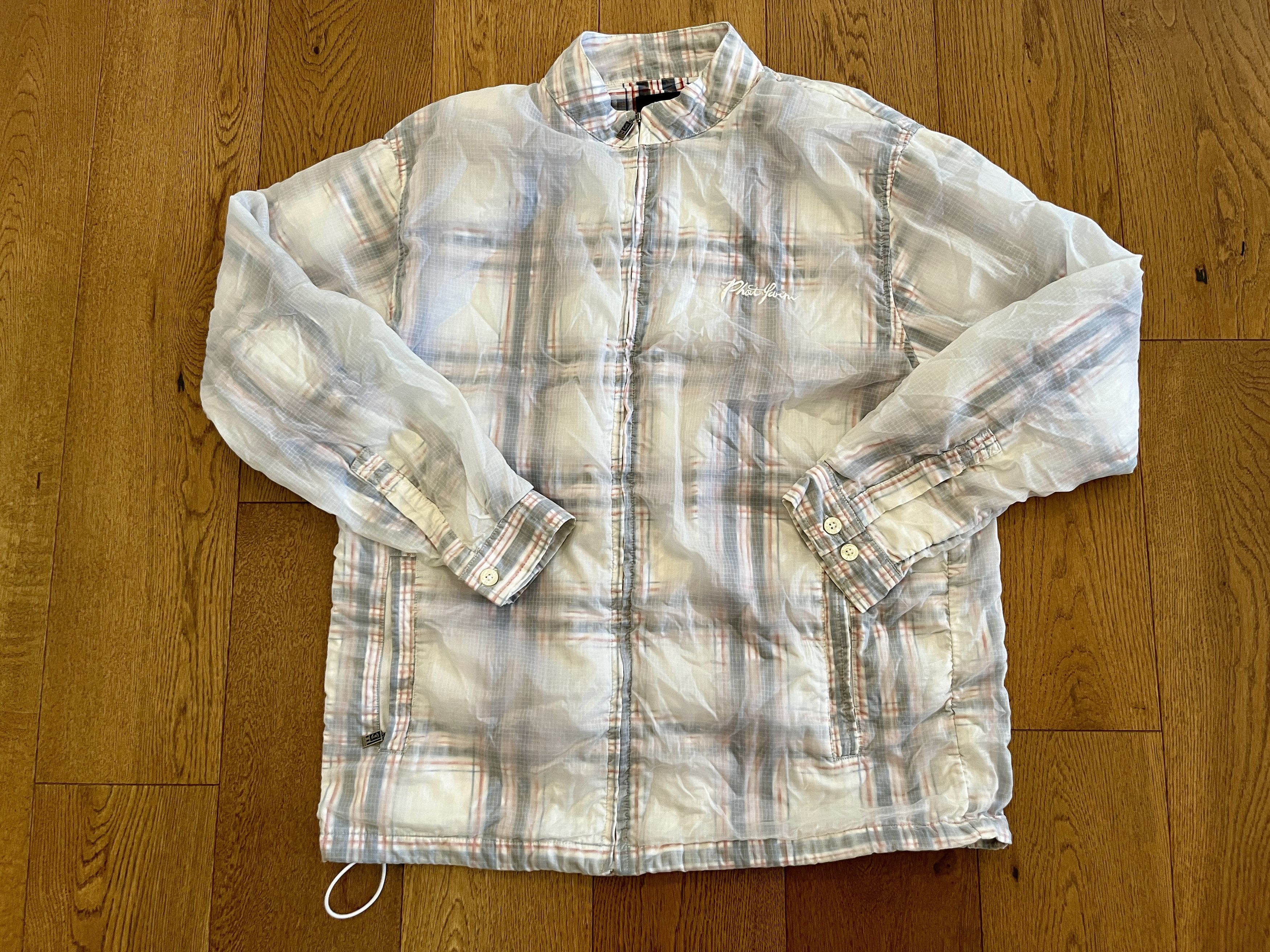 Phat Farm Vintage Y2K Phat Farm Archive Sheer Ripstop Jacket XL Size US XL / EU 56 / 4 - 1 Thumbnail