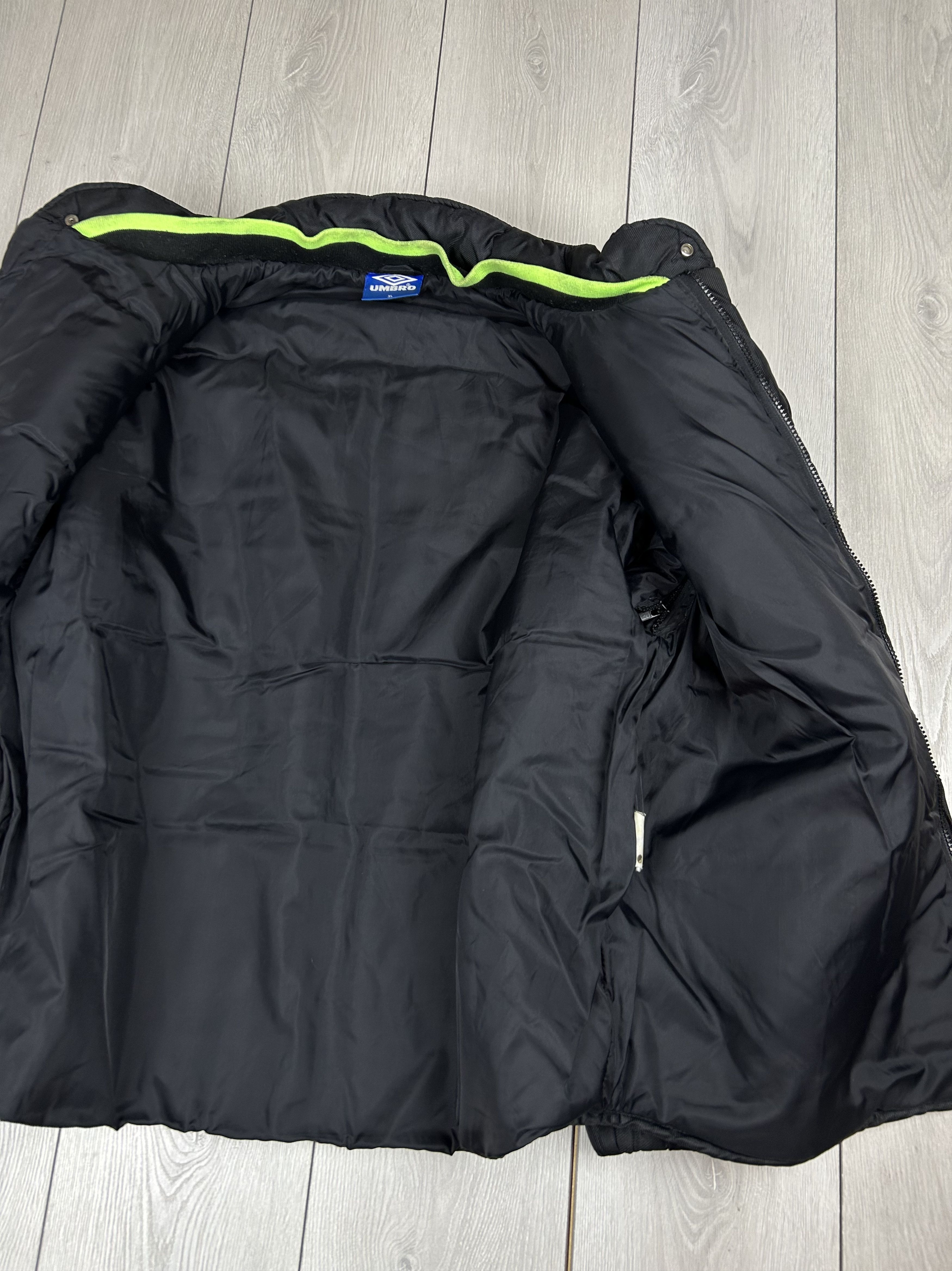 Umbro Umbro Vintage Mens Black Warm Jacket Size L - XL Size US L / EU 52-54 / 3 - 5 Thumbnail