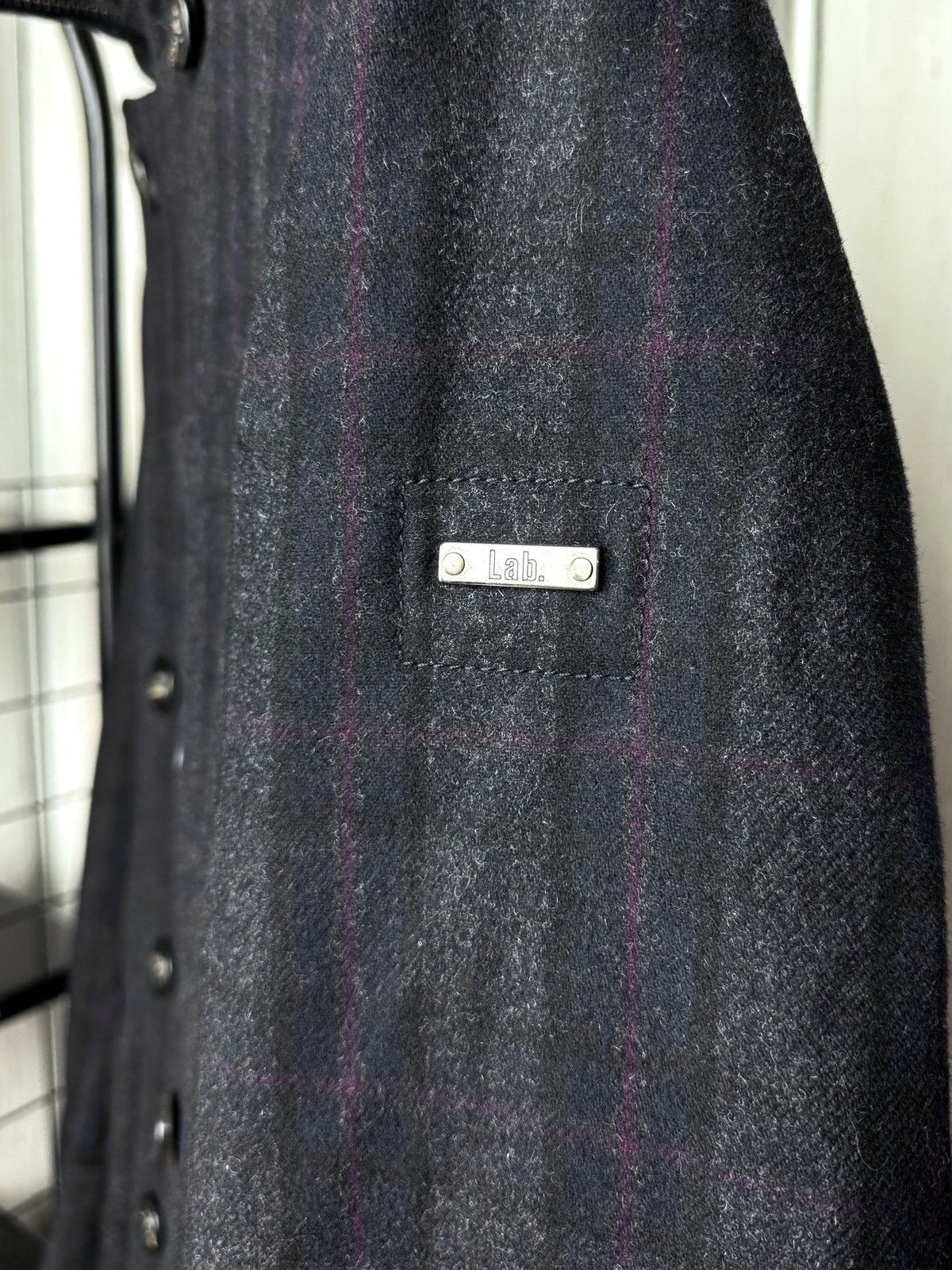 Pal Zileri RRP $2100 Pal Zileri Check Double Breasted Overcoat 40US/50I Size US M / EU 48-50 / 2 - 6 Thumbnail
