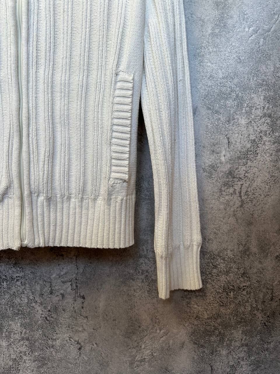 Schott × Vintage Schott Full Zip Ribbed Sweater with Patch Logo Vintage NYC Size US M / EU 48-50 / 2 - 9 Thumbnail