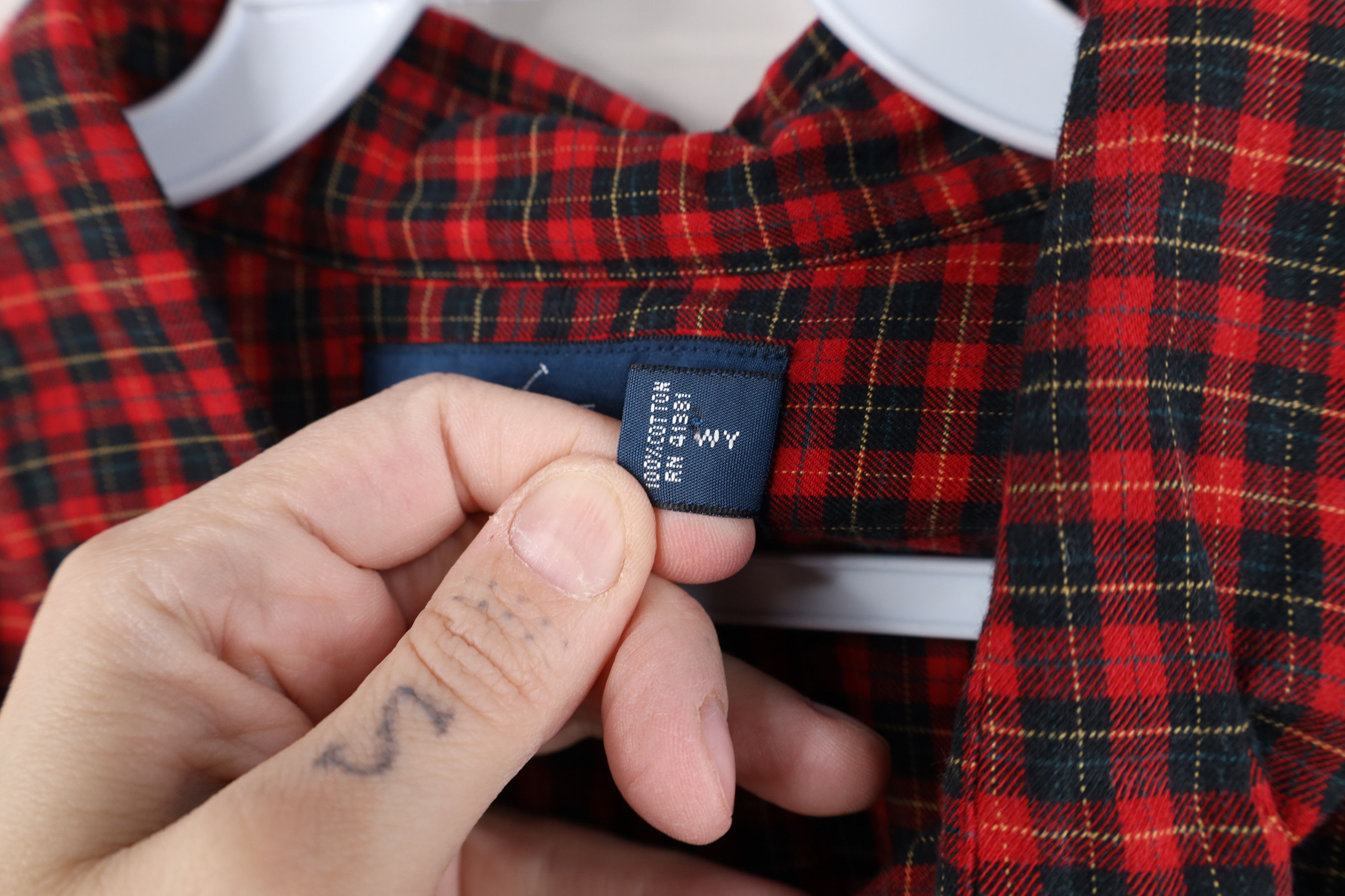 Ralph Lauren Vintage 90s Ralph Lauren Button Down Shirt Red Plaid Size US XL / EU 56 / 4 - 9 Thumbnail