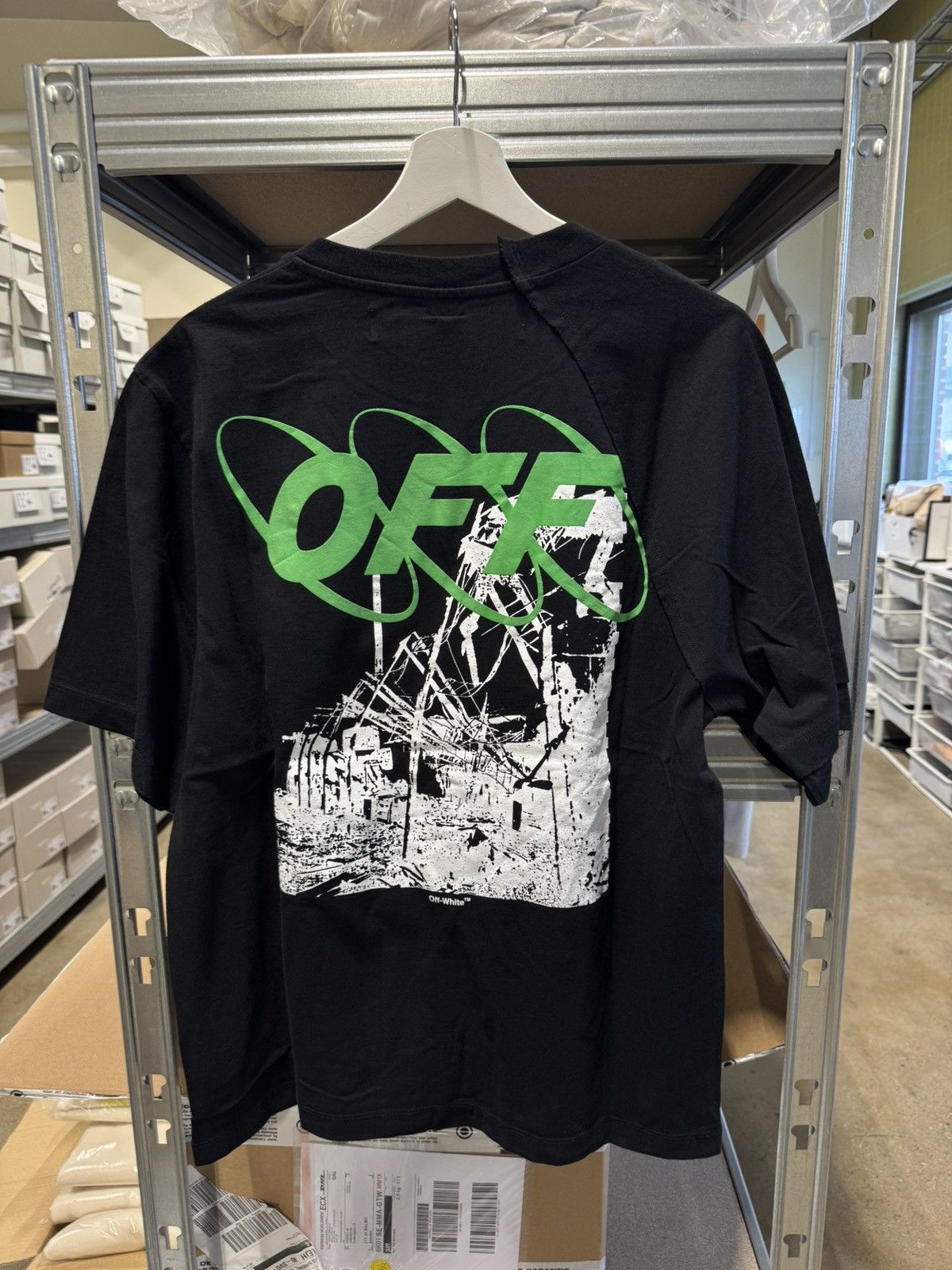 Off-white Logo Printed T-shirt NEW 475$