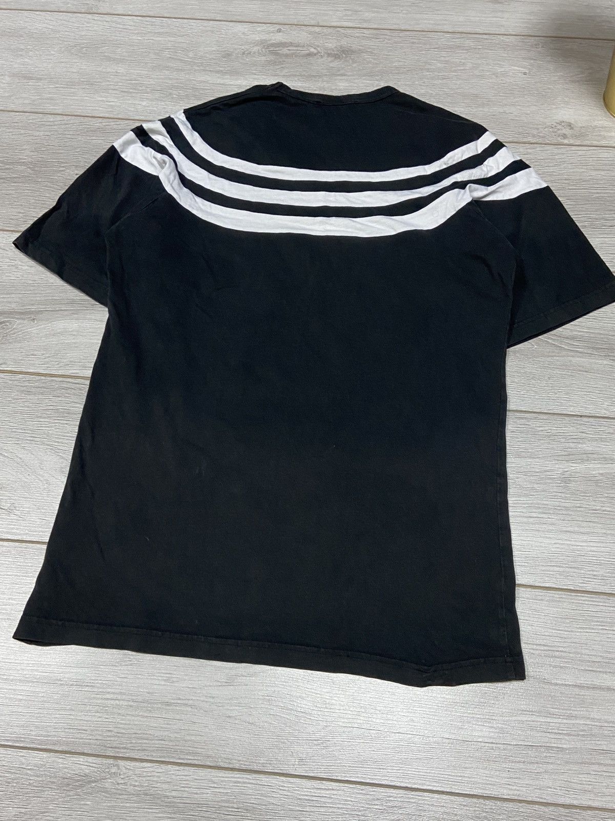 Yohji Yamamoto Y-3 Yohji Yamamoto x Adidas long t-shirt around stripes Size US M / EU 48-50 / 2 - 12 Thumbnail