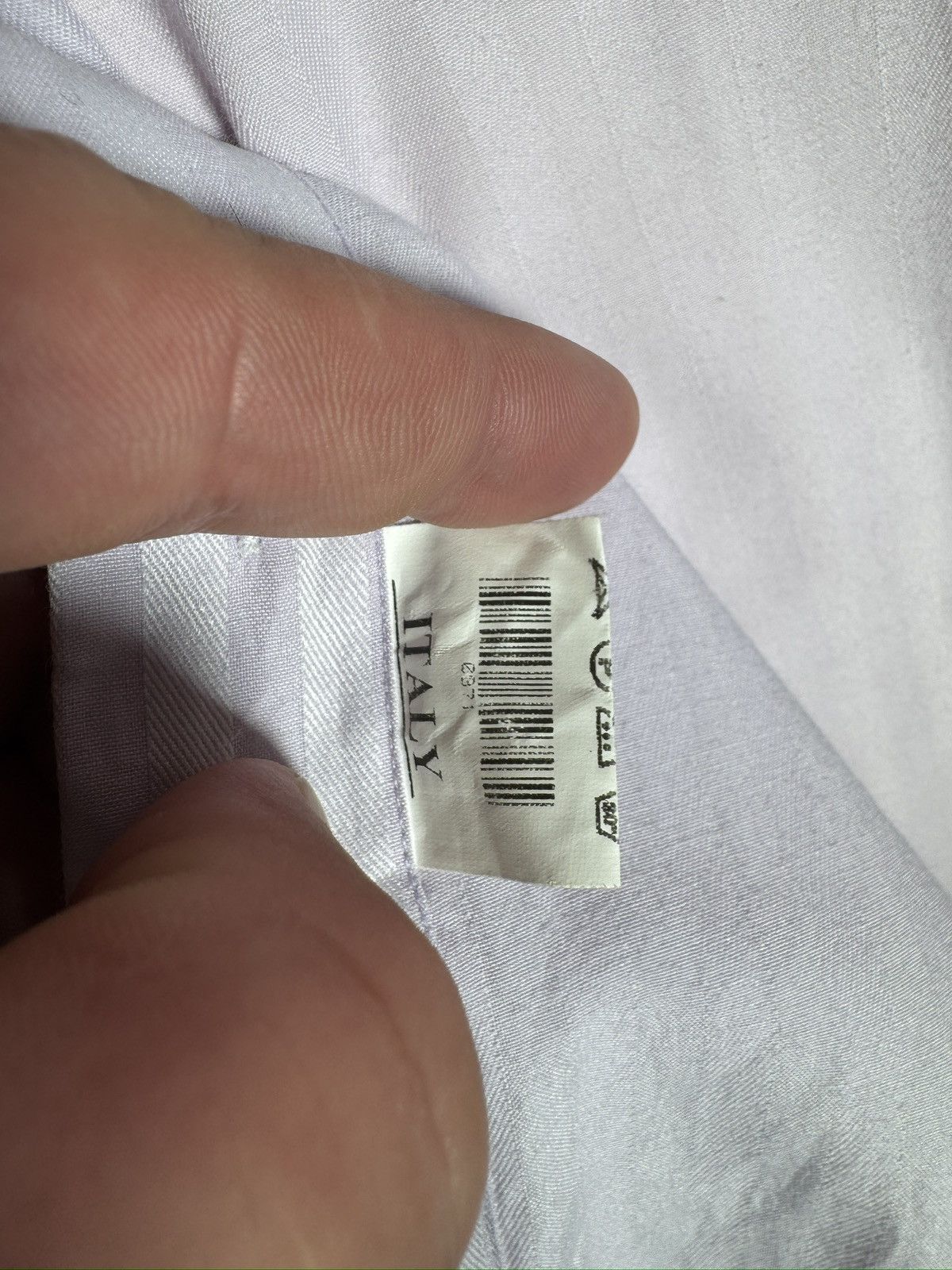 Canali Canali Shirt Pink strips Cotton Made In Italy Mens. Size L Size US L / EU 52-54 / 3 - 8 Thumbnail