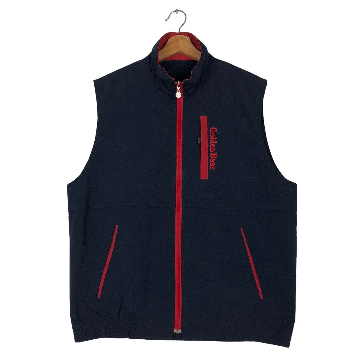Japanese Brand 🔥VINTAGE FISHING TANK TOP VEST GOLDEN BEAR USA Size US L / EU 52-54 / 3 - 1 Thumbnail
