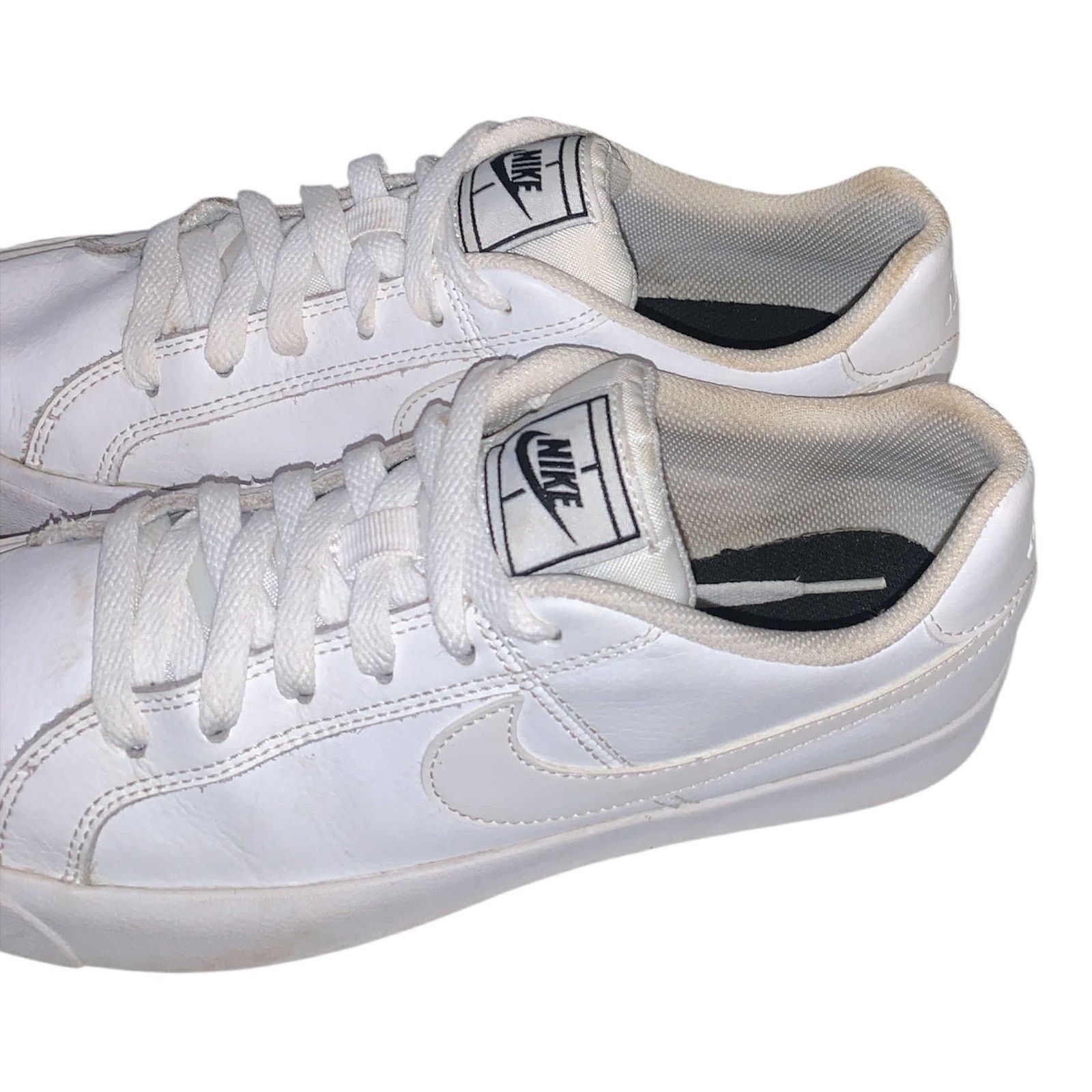 Nike Nike Court Royale AC White Leather Low-Top Sneaker Women's 8 Size US 8 / IT 38 - 7 Thumbnail