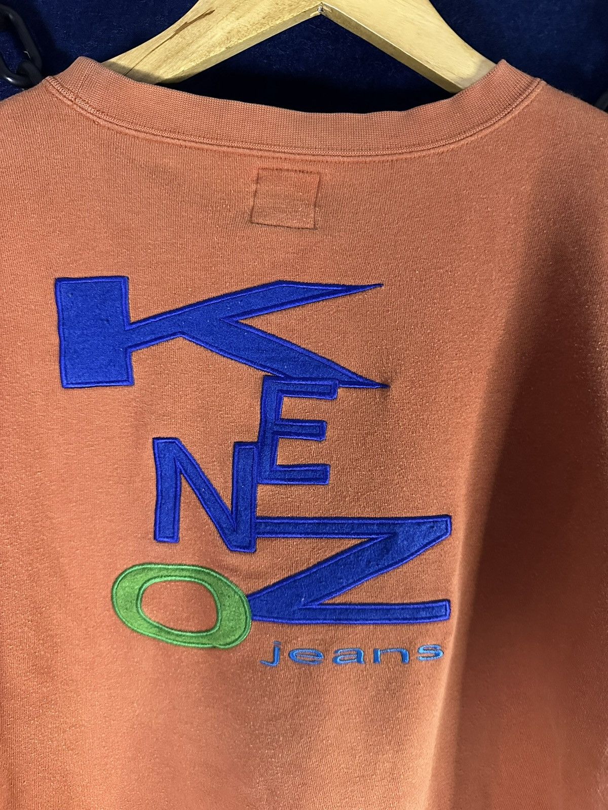 Kenzo Vintage 90's Kenzo Jeans / Kenzo Paris Sweatshirt Size US L / EU 52-54 / 3 - 3 Thumbnail