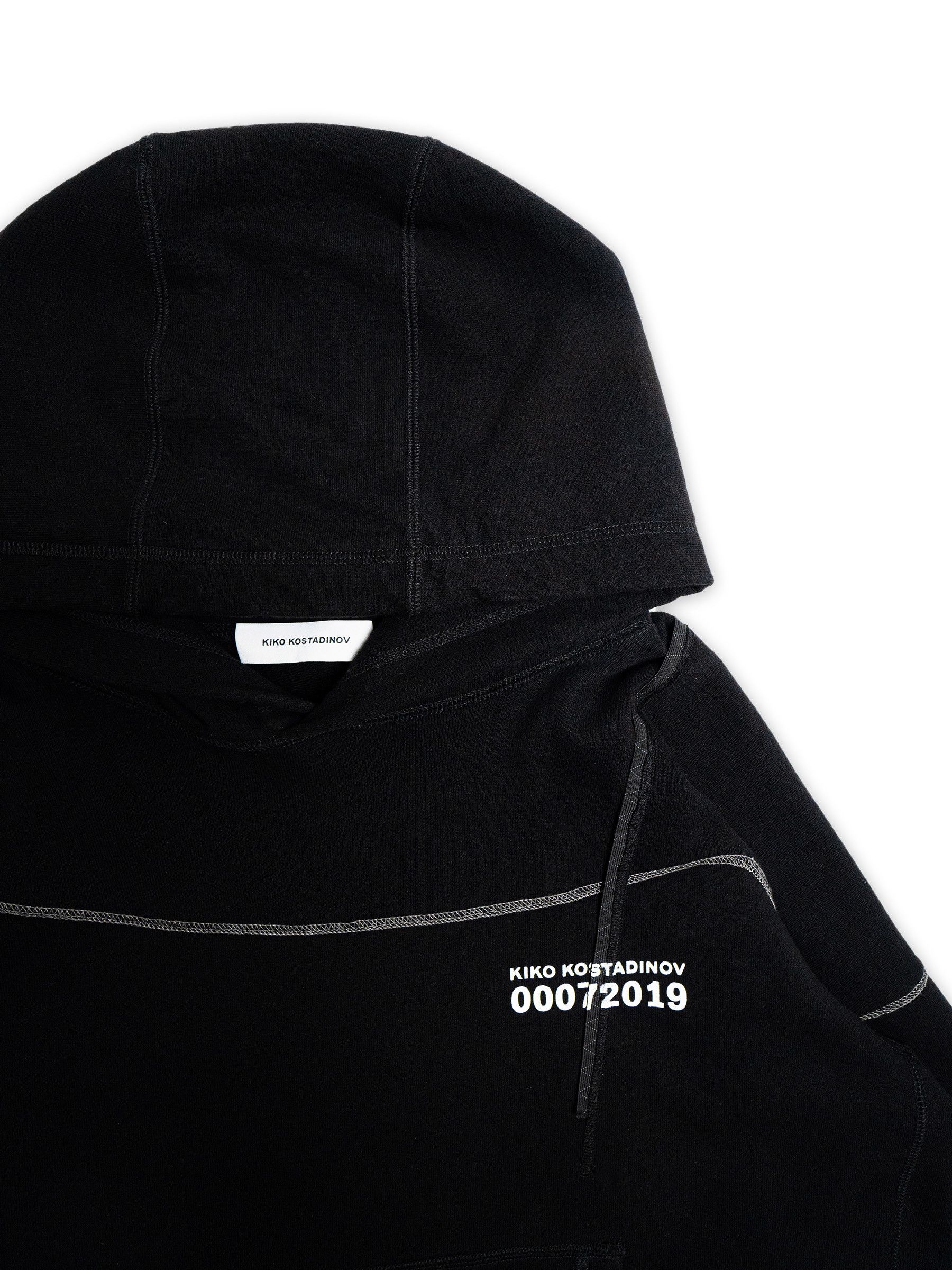 Kiko Kostadinov 00072019 Midnight Stripe Oversized Hoodie Size US S / EU 44-46 / 1 - 3 Thumbnail